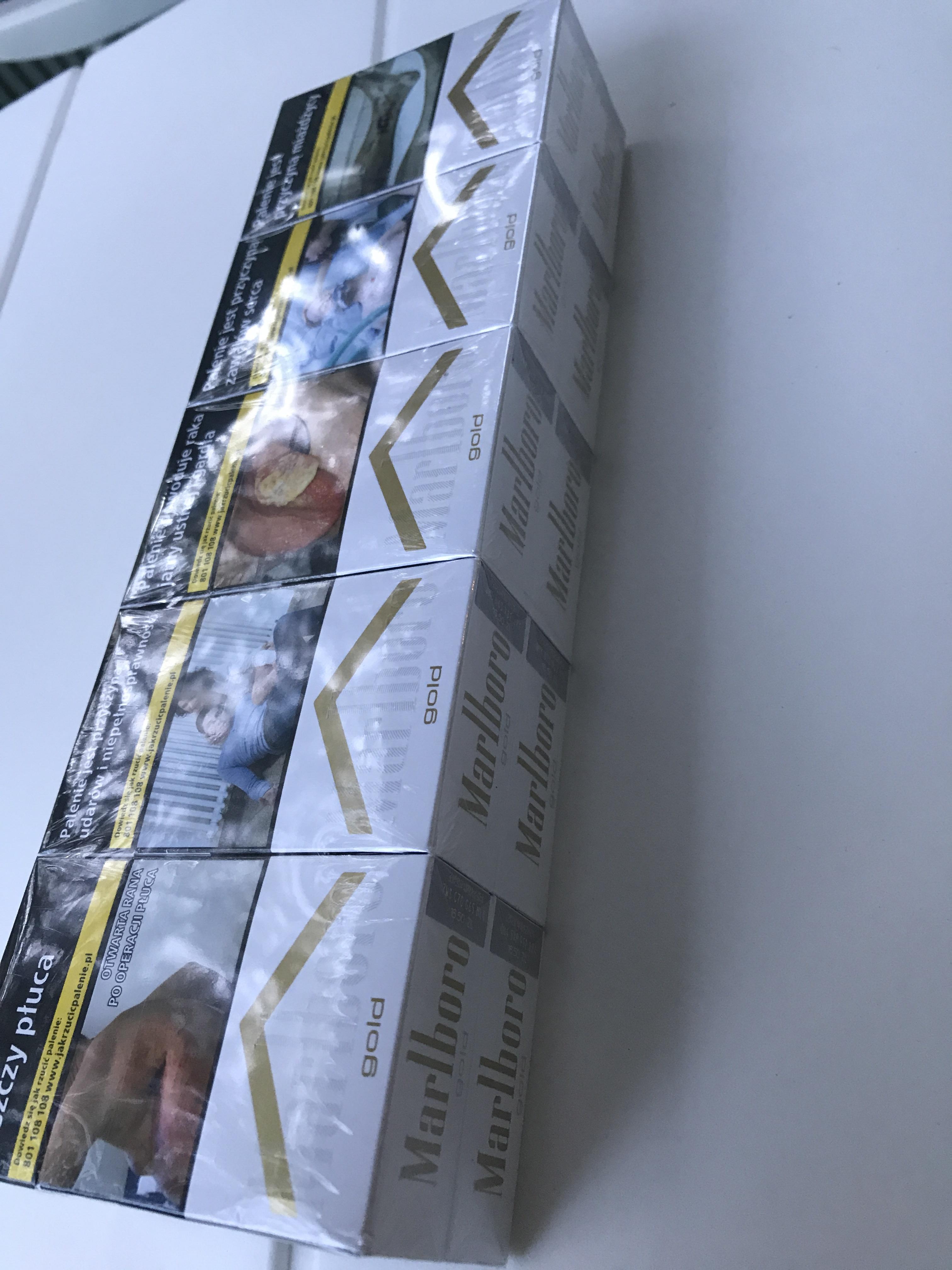 10 pack of Marlboro Gold 39€ // 45 r/Cigarettes