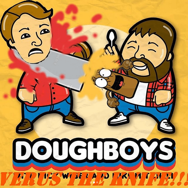 The Knife is cutting the Doughboys down to size on her Instagram r