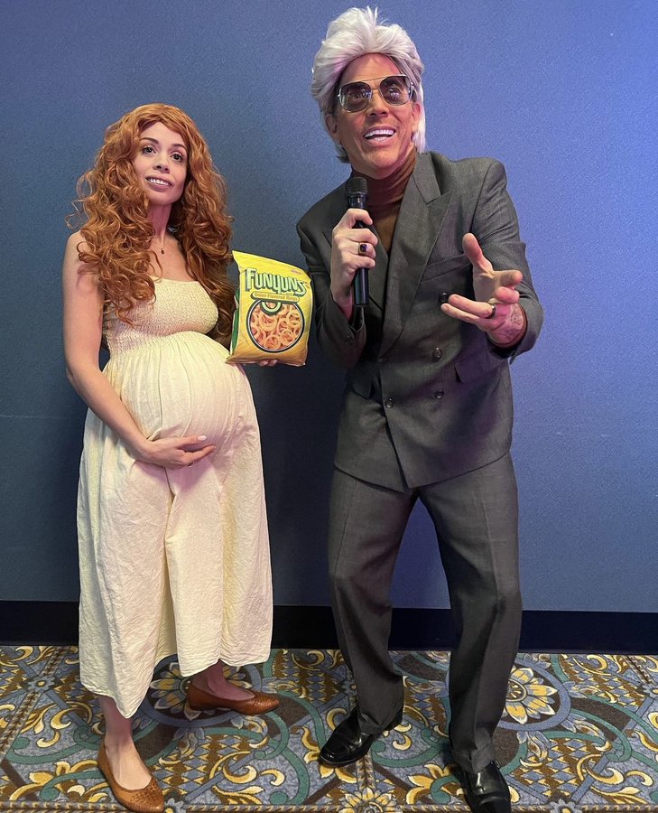 SteveO as Uncle Baby Billy for Halloween r/jackass