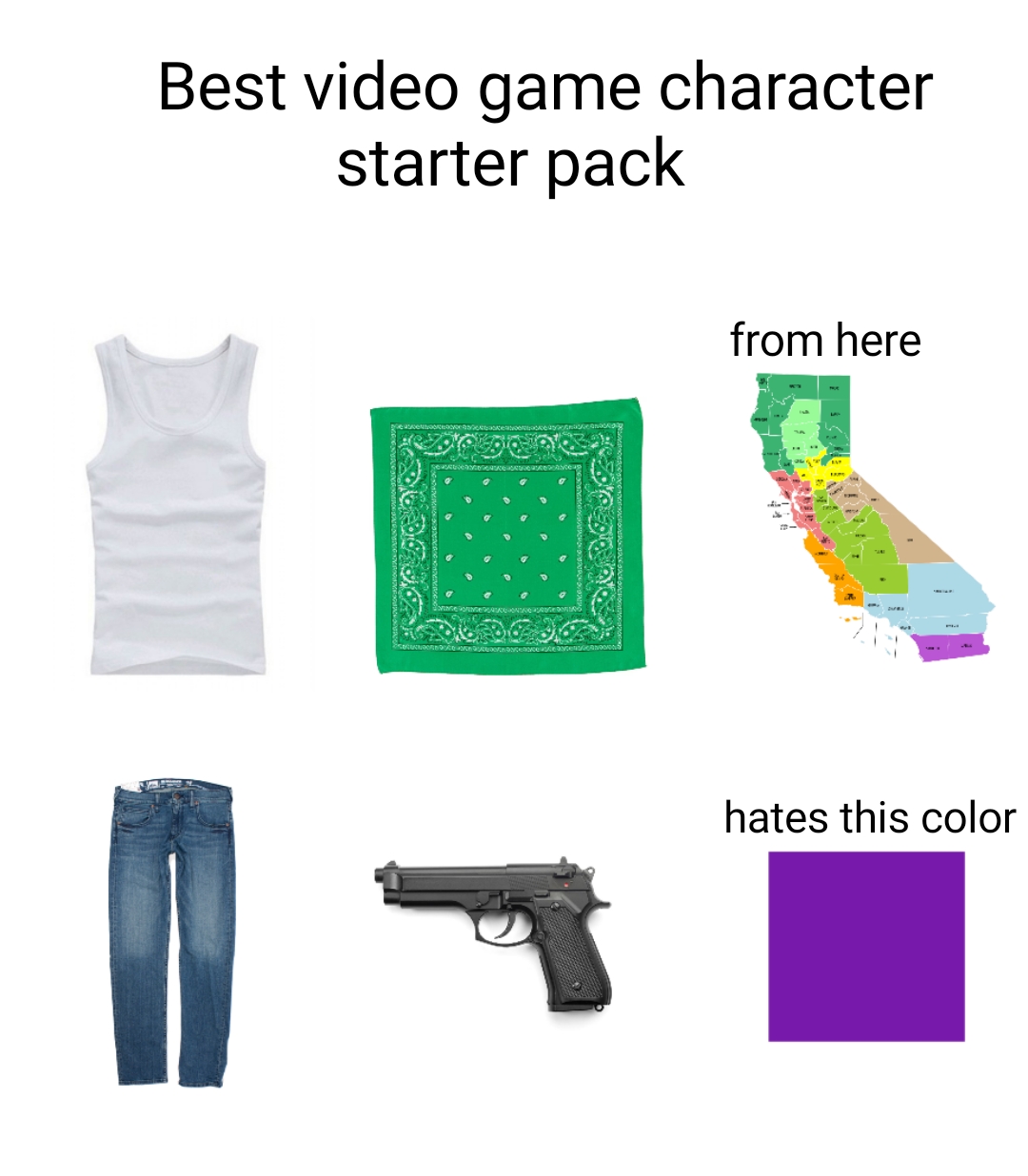 Best video game character starter pack : r/starterpacks