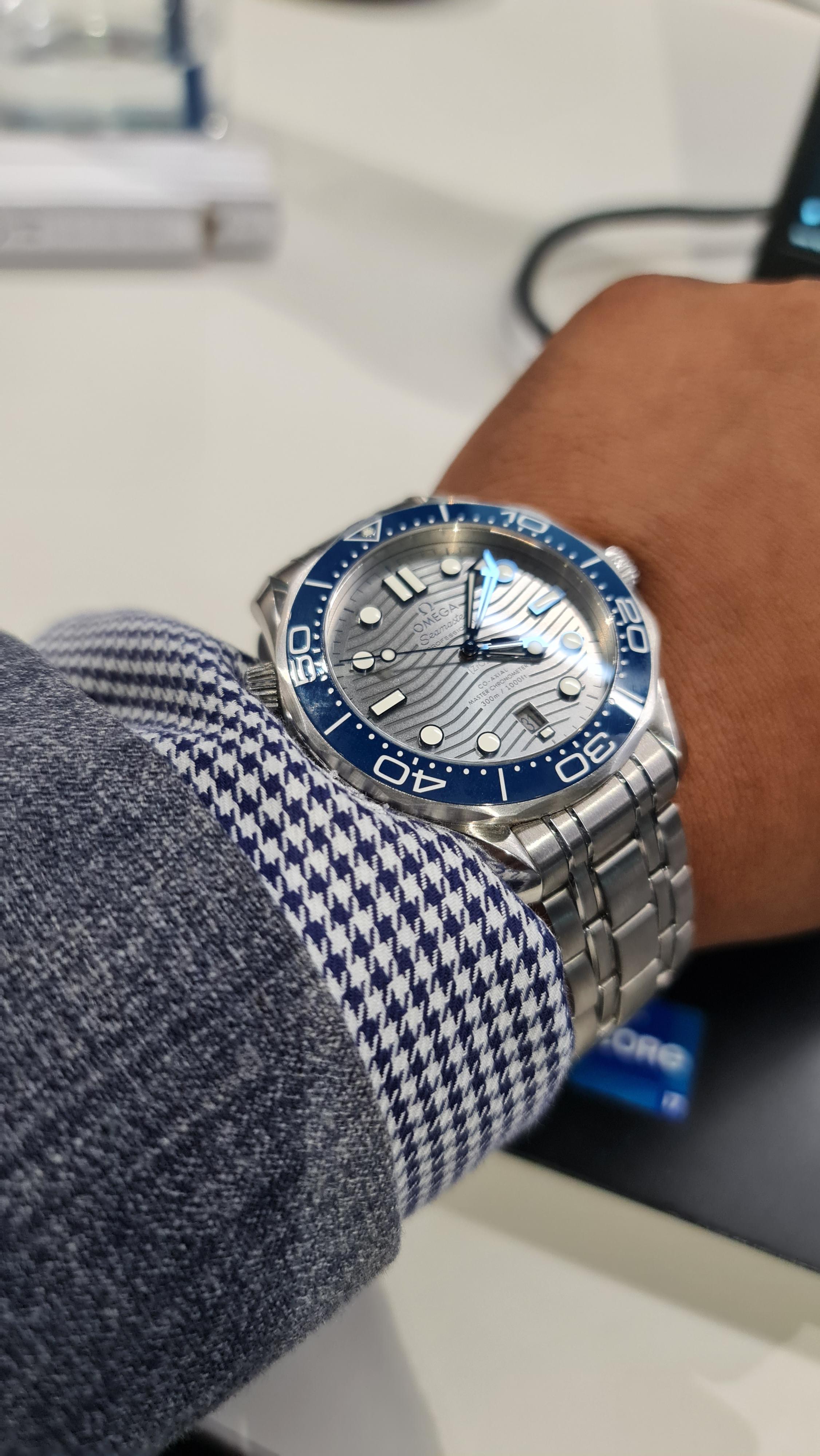Thoughts on the Seamaster with Silver Dial & Blue Bezel ? r/OmegaWatches