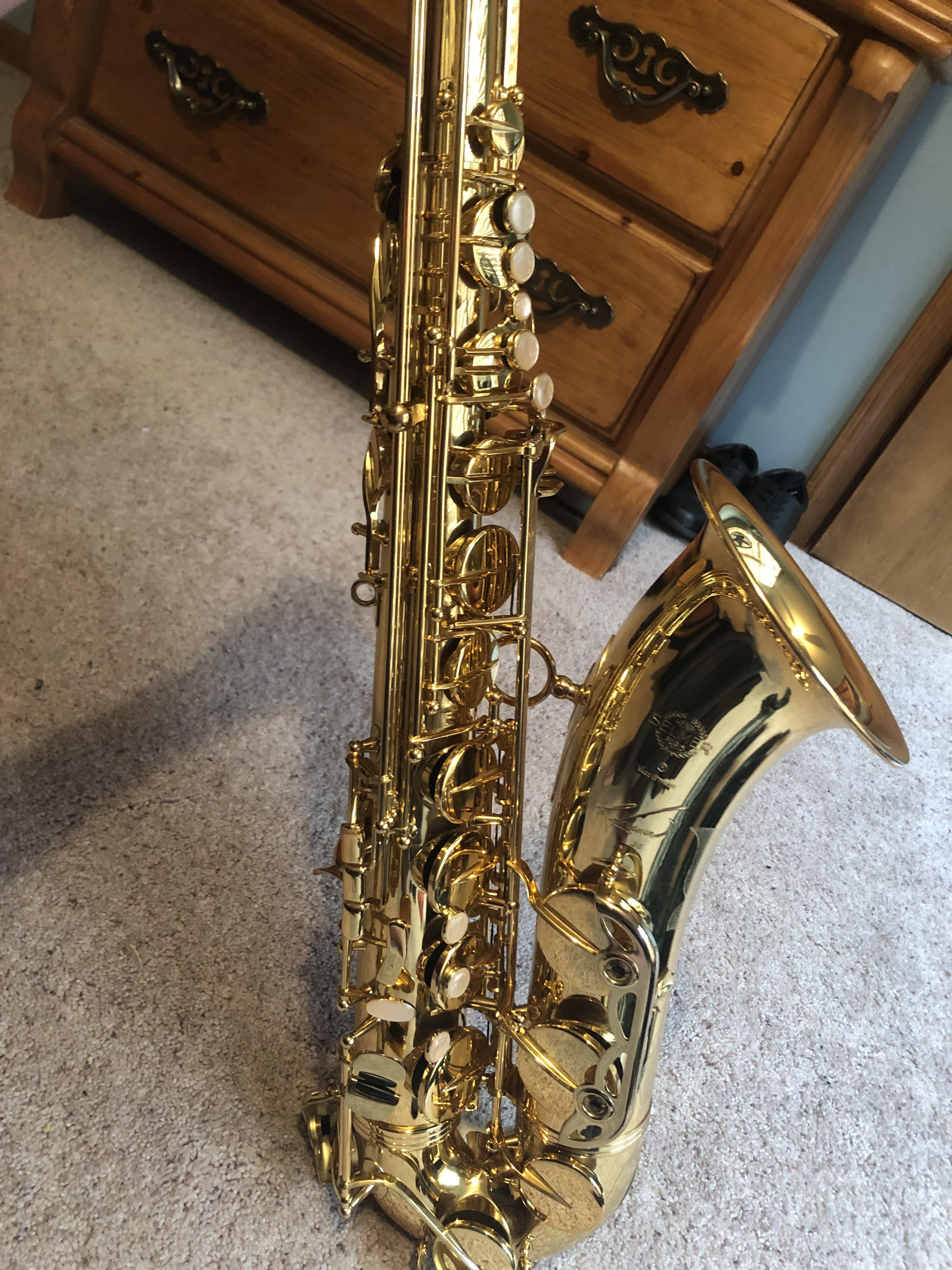 My first professional tenor saxophone! Paris Selmer Reference 36 r