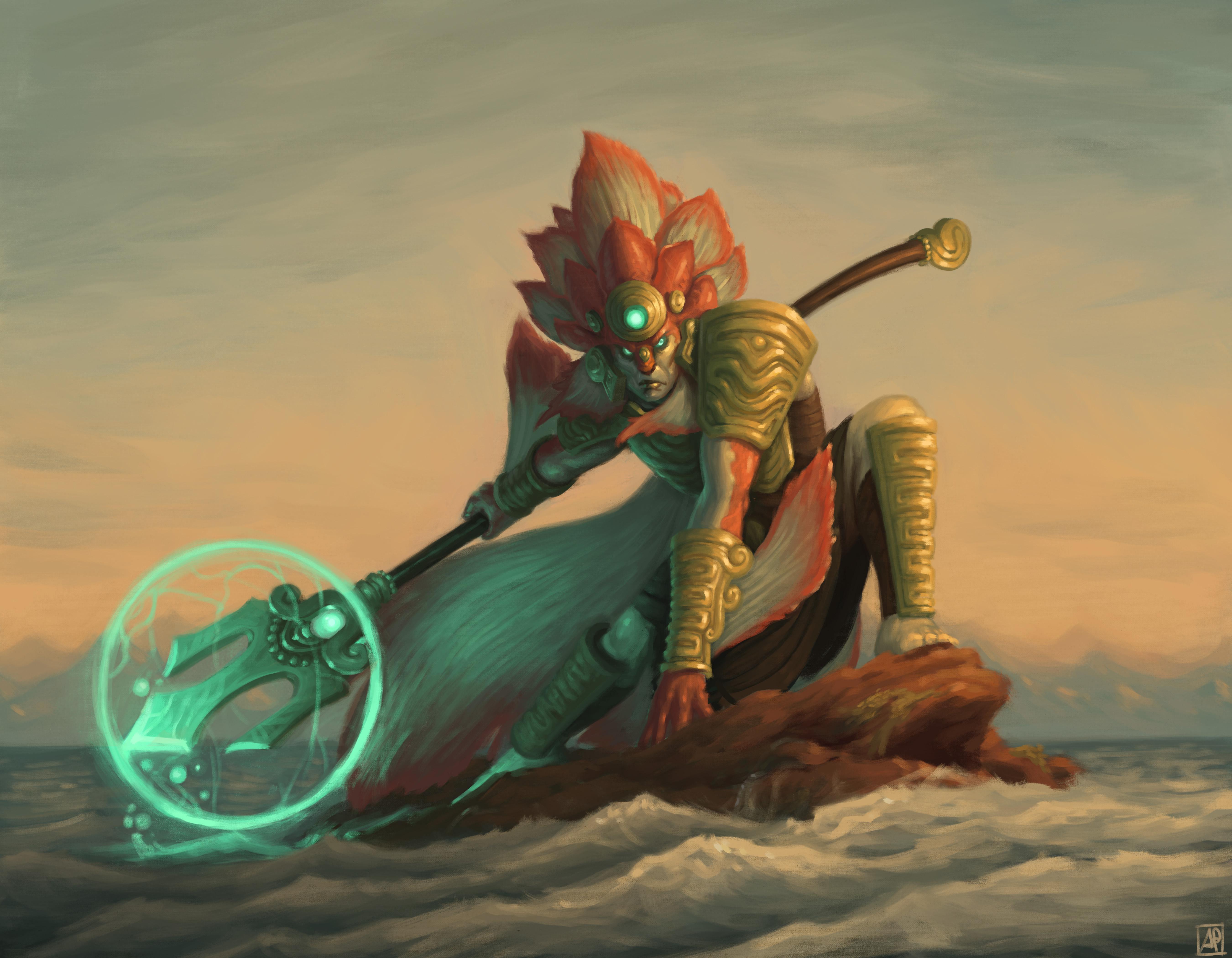 [Fan Art] Ixalan version of Master of the Pearl Trident