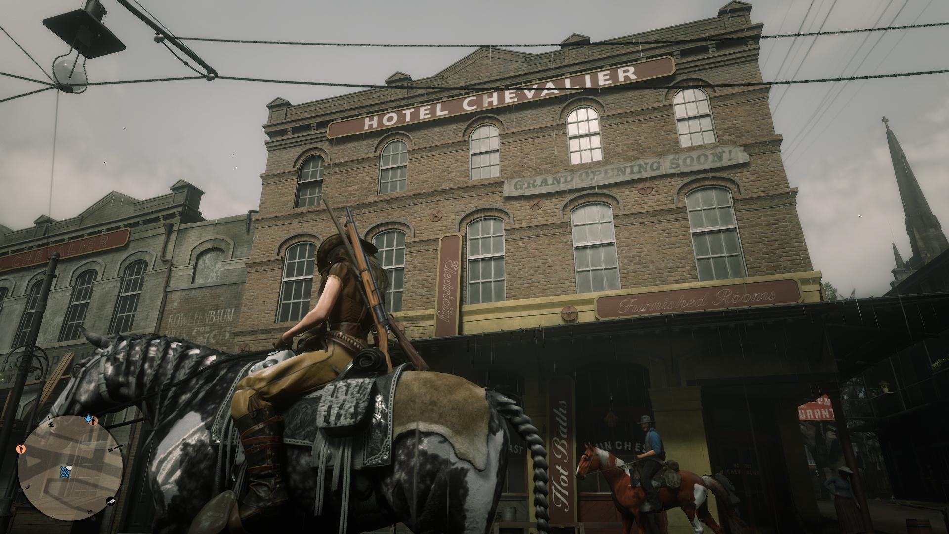 Has this always been here? Sign says "Grand opening soon". Hotel in