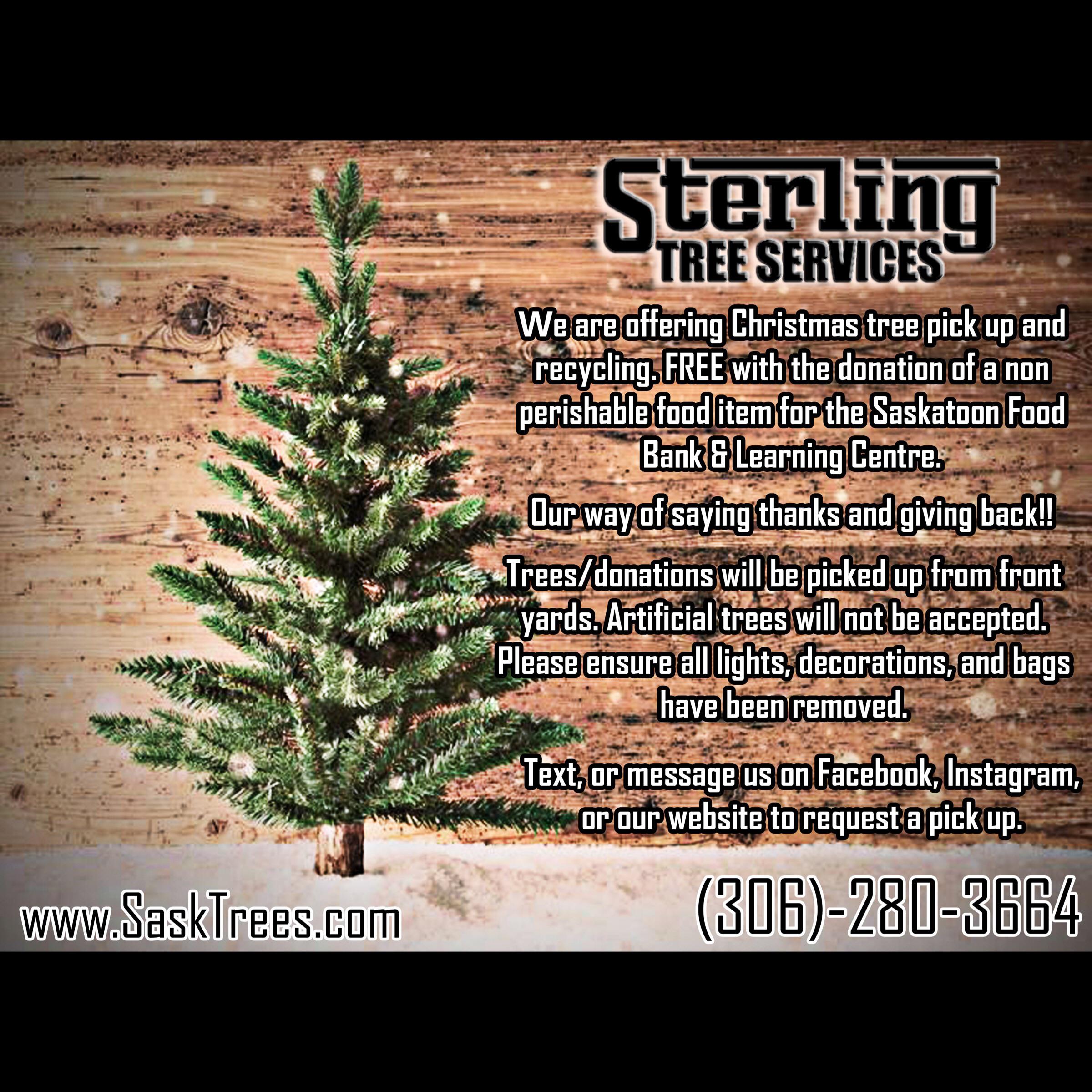 Christmas tree pick up and recycling. r/saskatoon