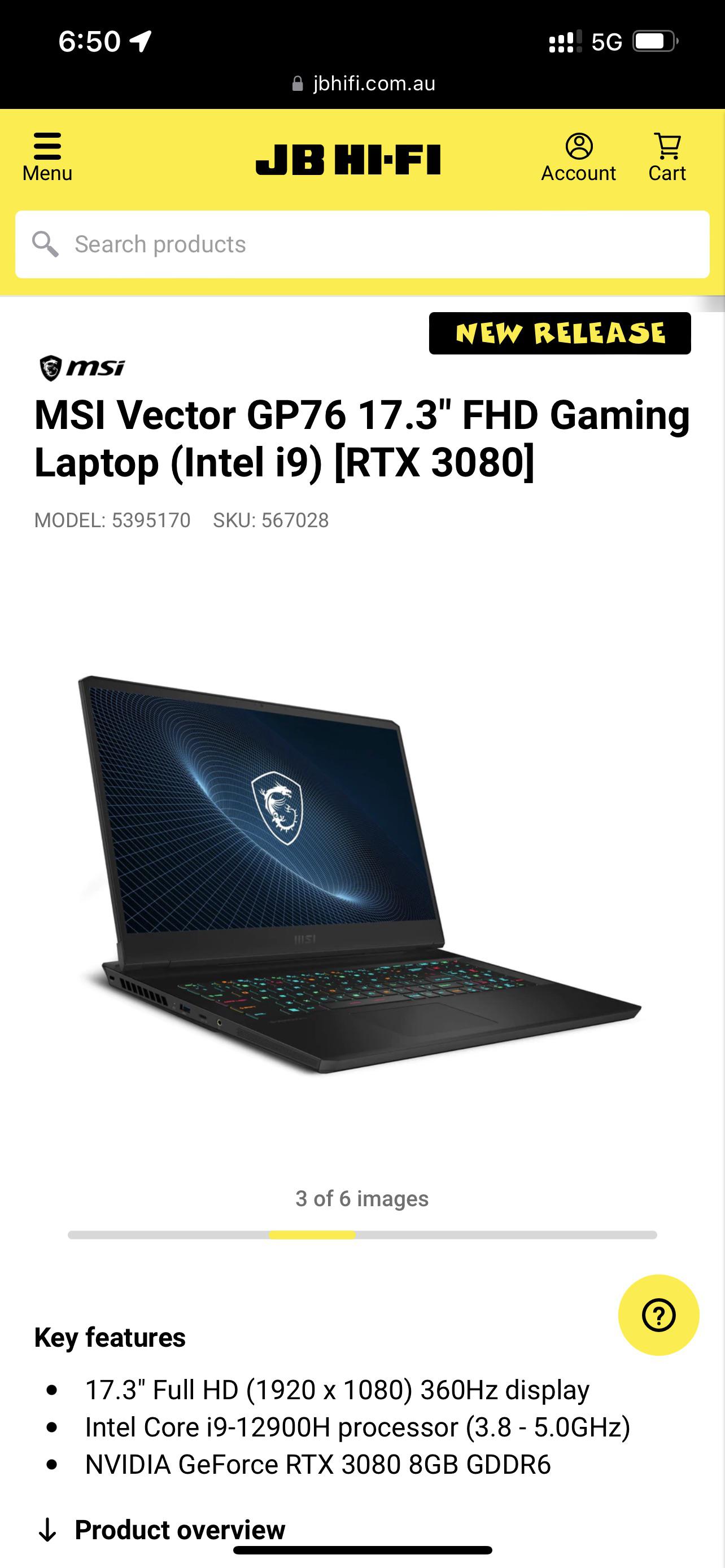 Gaming laptop for Flight Simulator 2020. Will this be sufficient? MSI