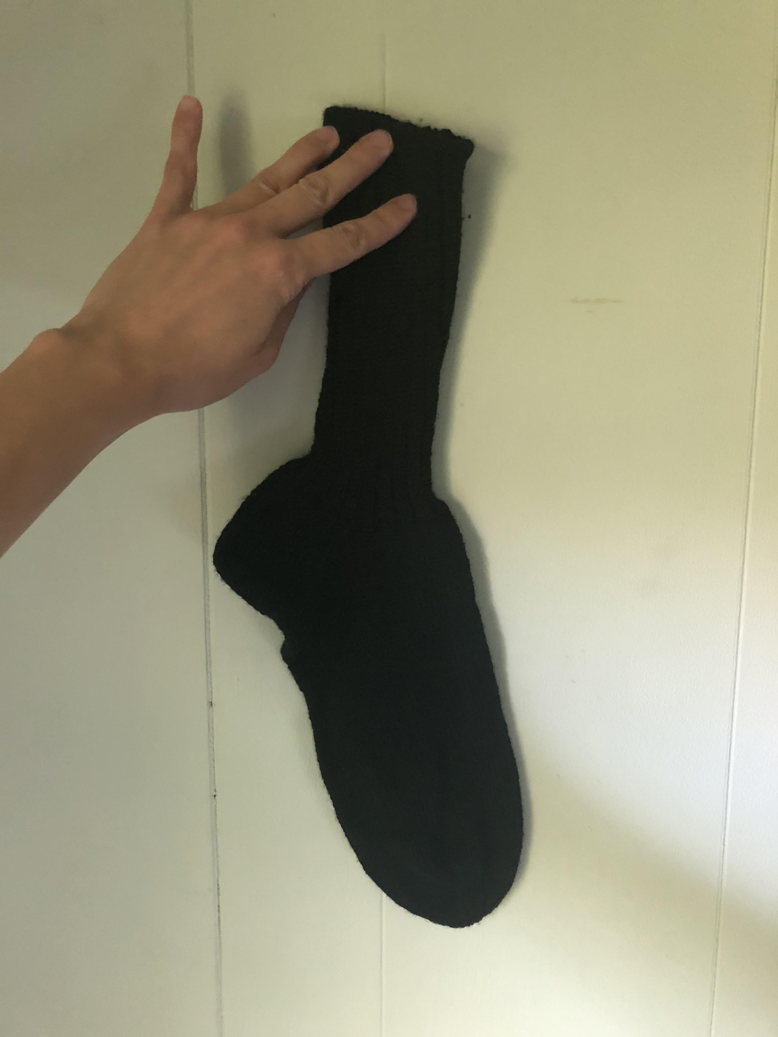 Giant socks for my bestie r/knitting