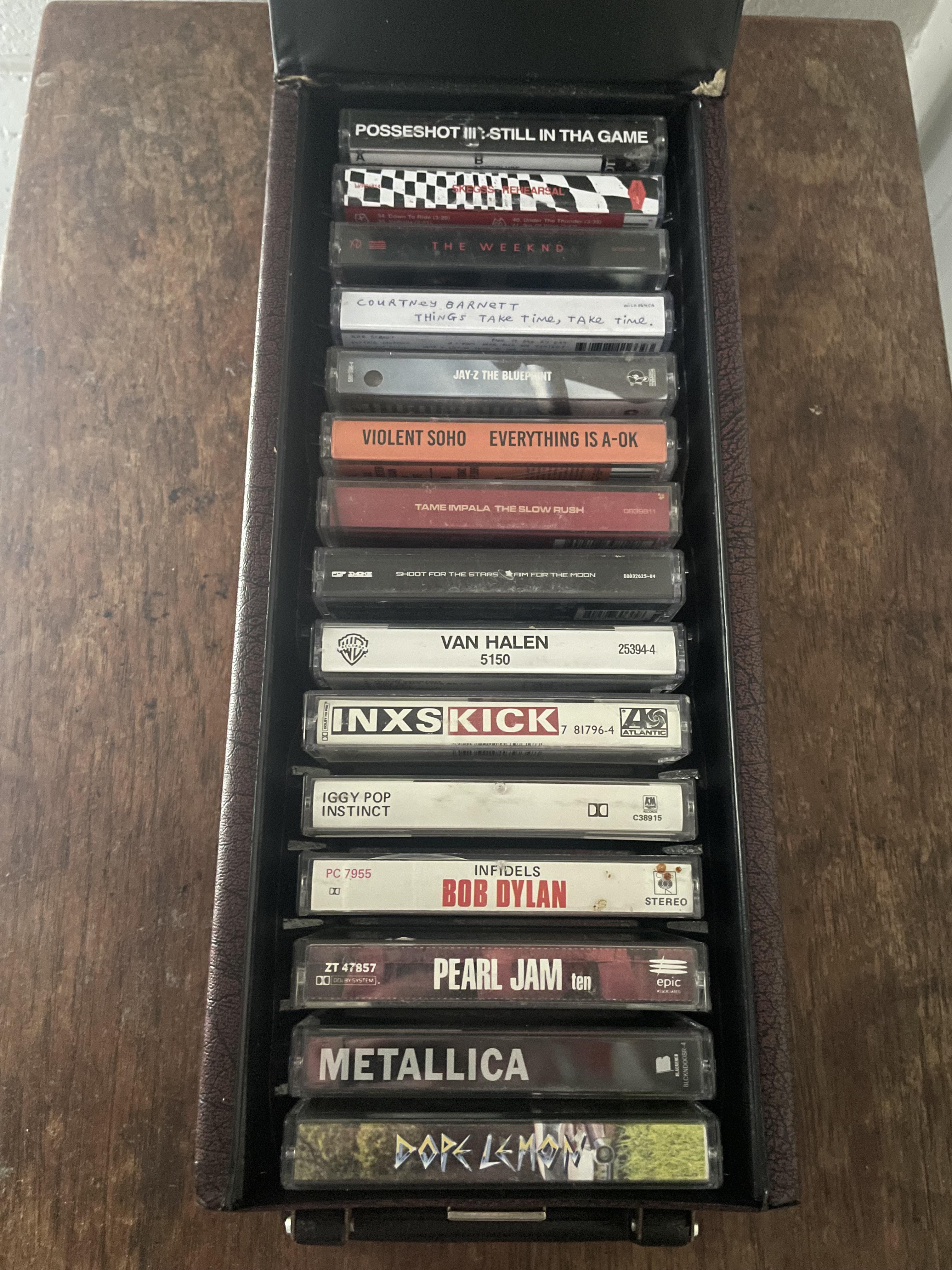 I started my collection because my first car has a cassette player r/cassetteculture