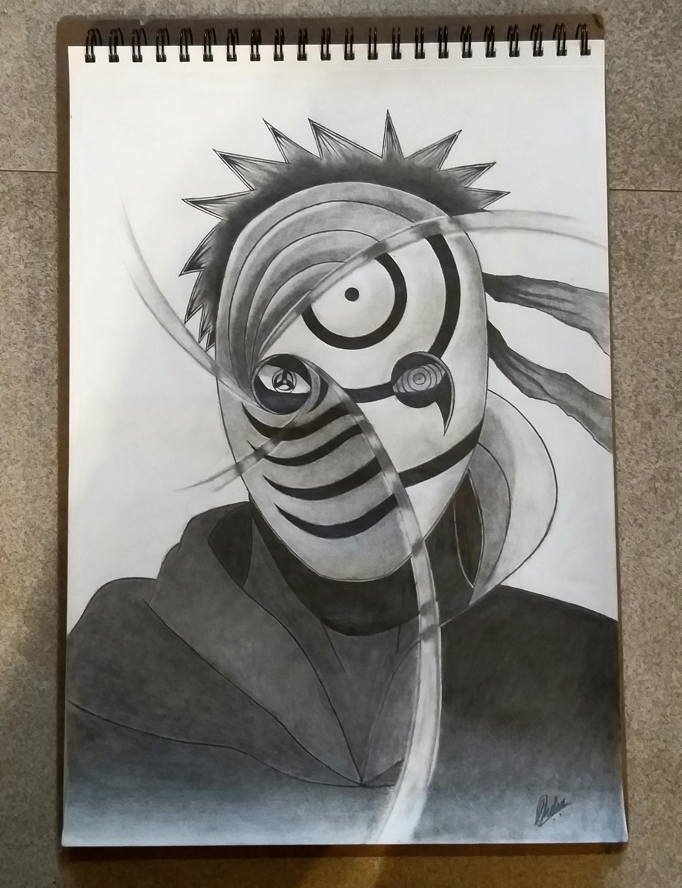 The three masks of Tobi through Kamui Naruto