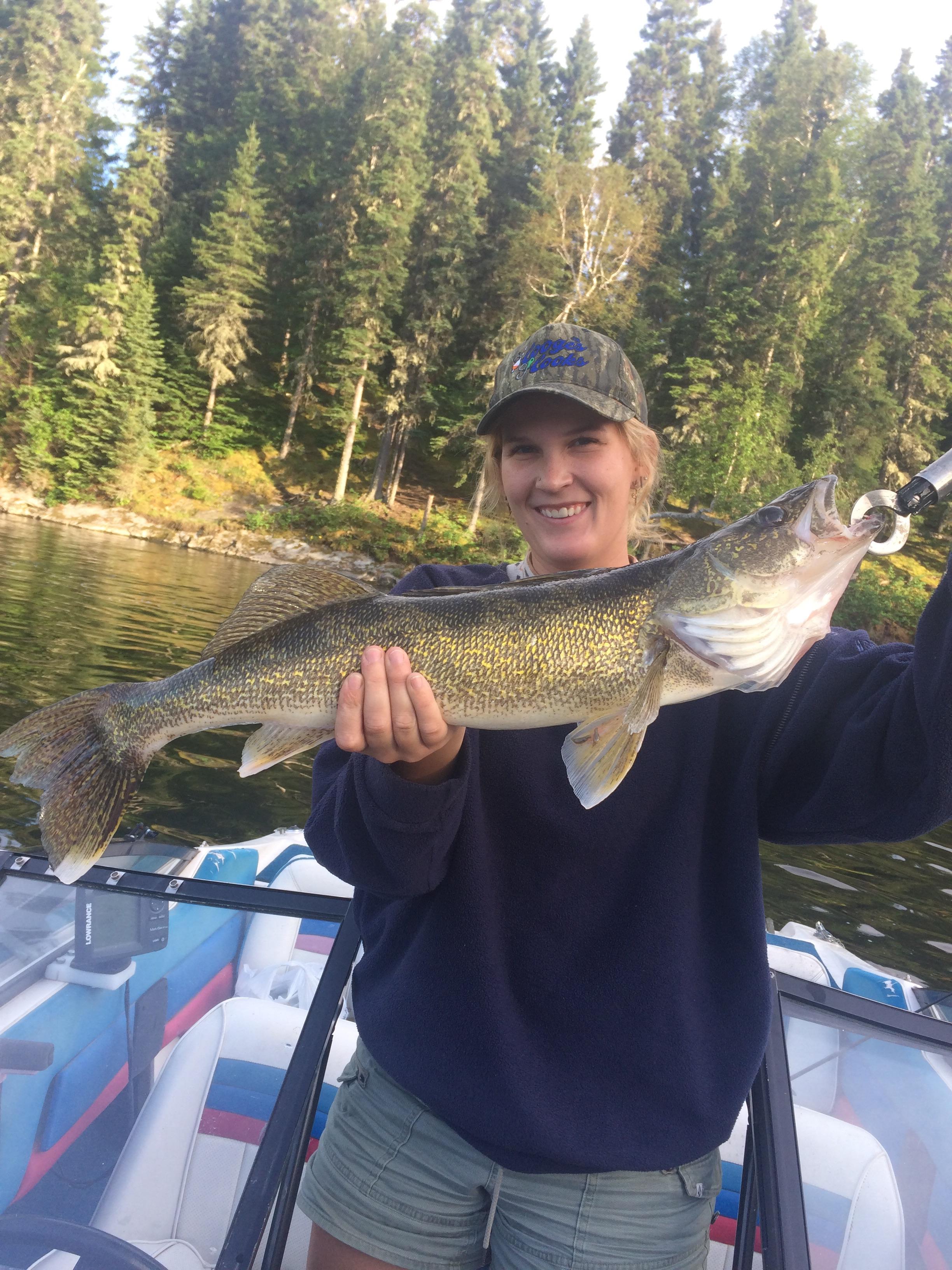 3 inches away from a master angler walleye r/Fishing