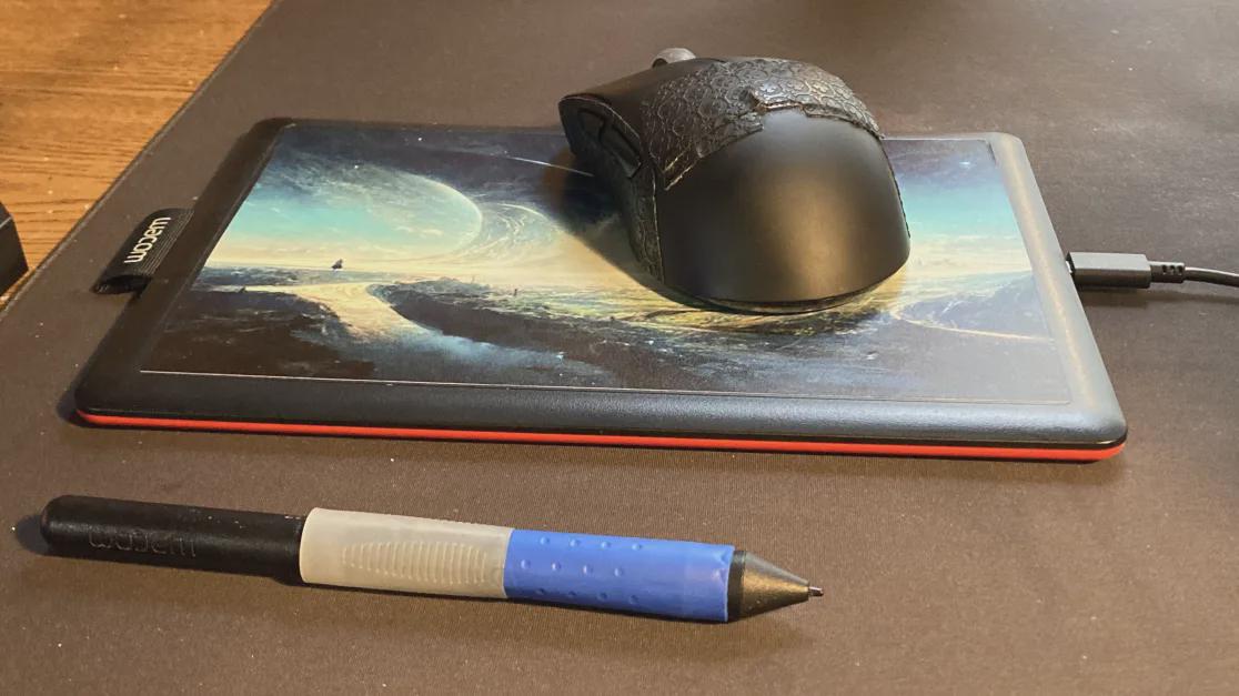 I put rubber grips from normal pens onto my tablet pen for osu! and I