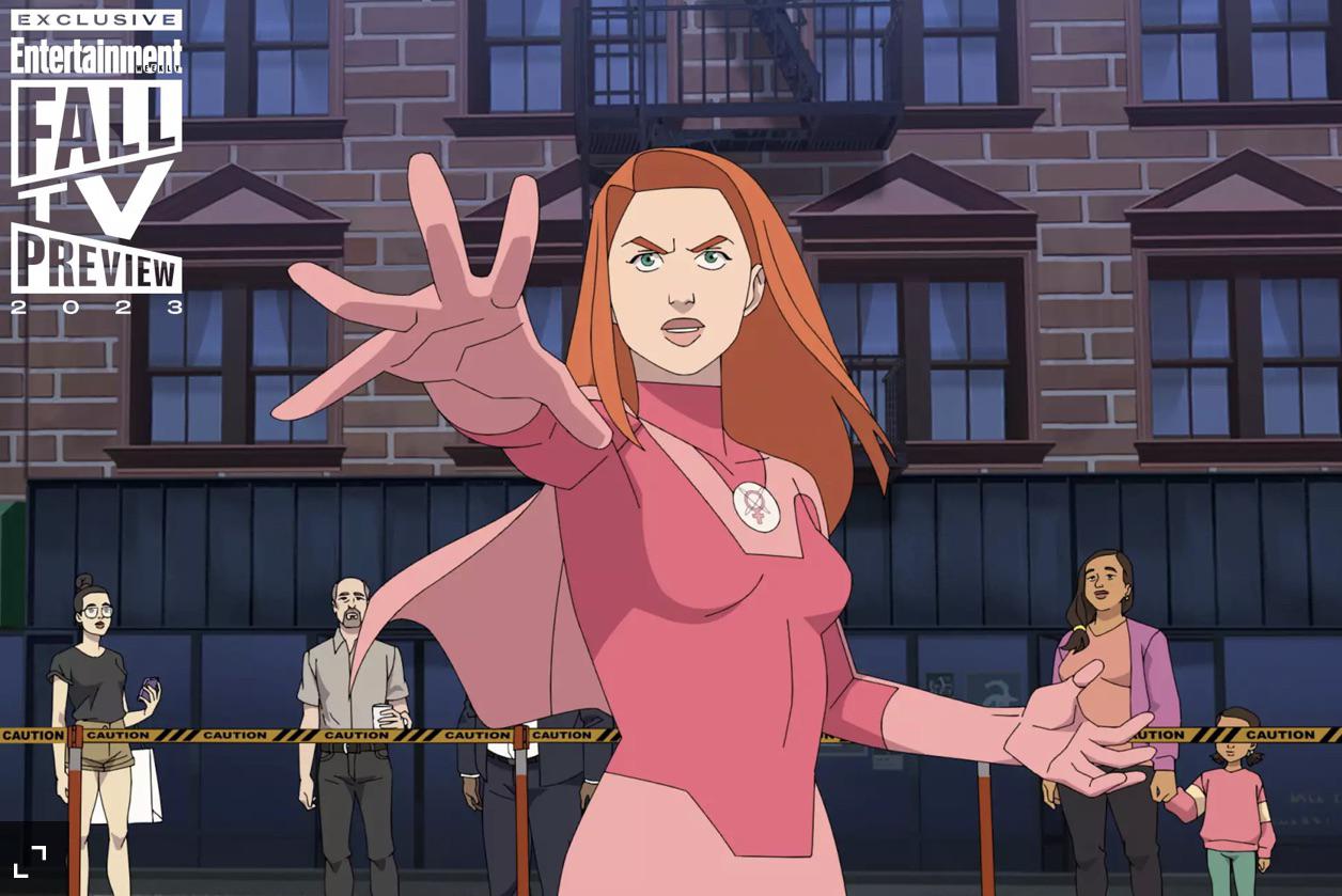 New image of Atom Eve from Invincible Season 2 : Invincible