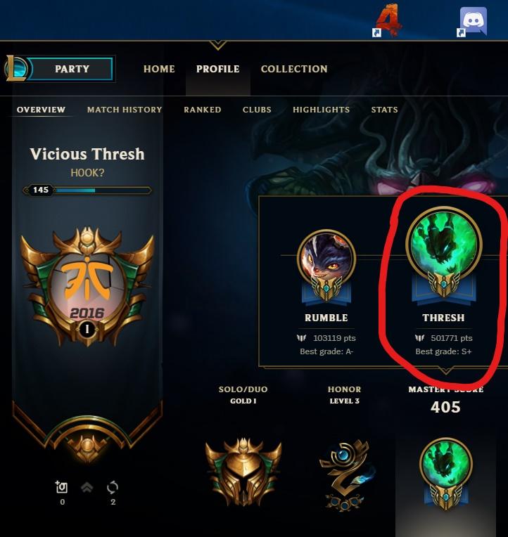 little milestone ThreshMains