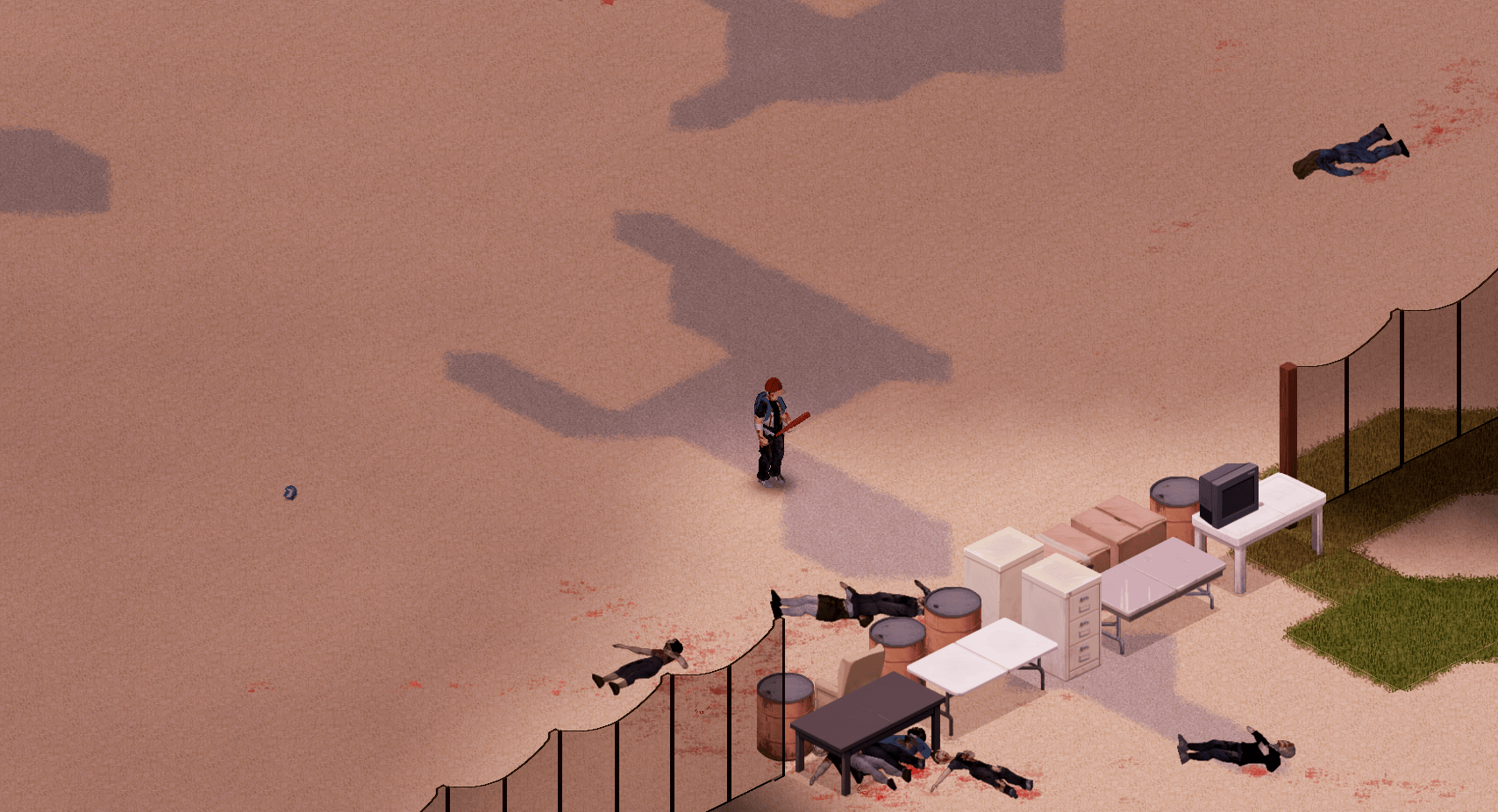 Gotta Love The Aesthetic of Furniture Barricades! r/projectzomboid