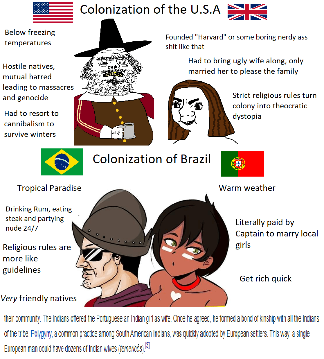 the best way to colonize. r/HistoryMemes