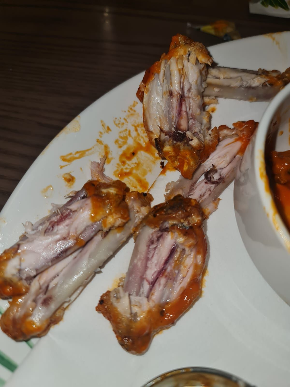 Undercooked Chicken Wings