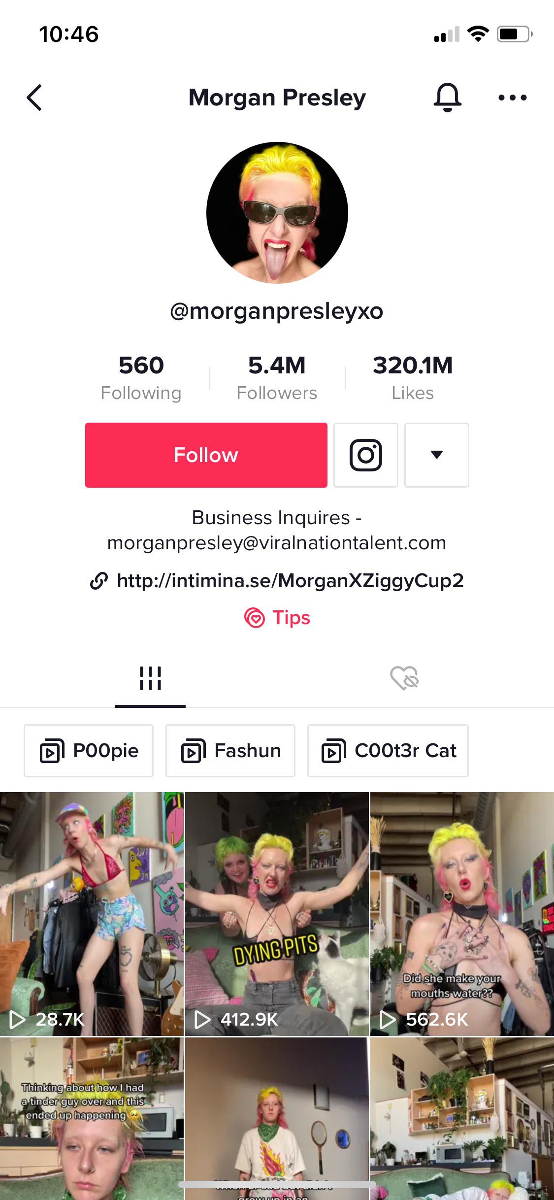 Morgan Presley.. : tiktokgossip