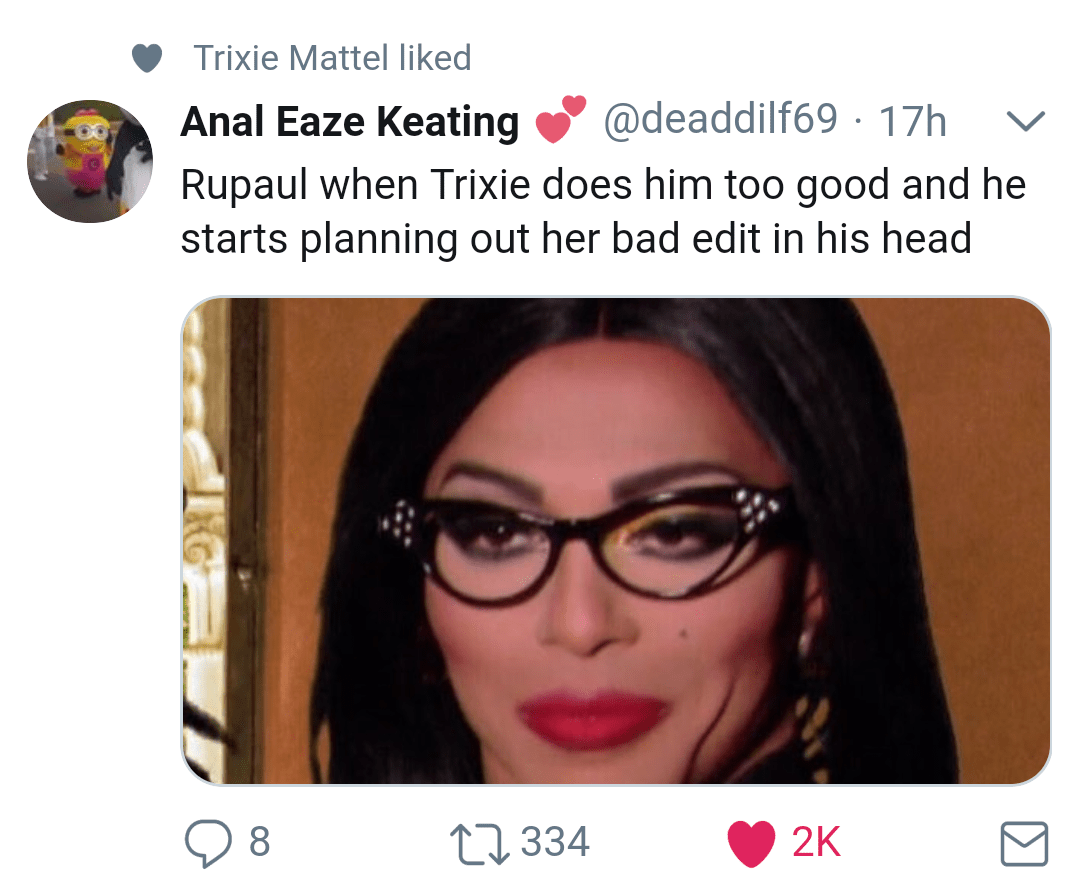 Clock the like, clock the shade r/rupaulsdragrace