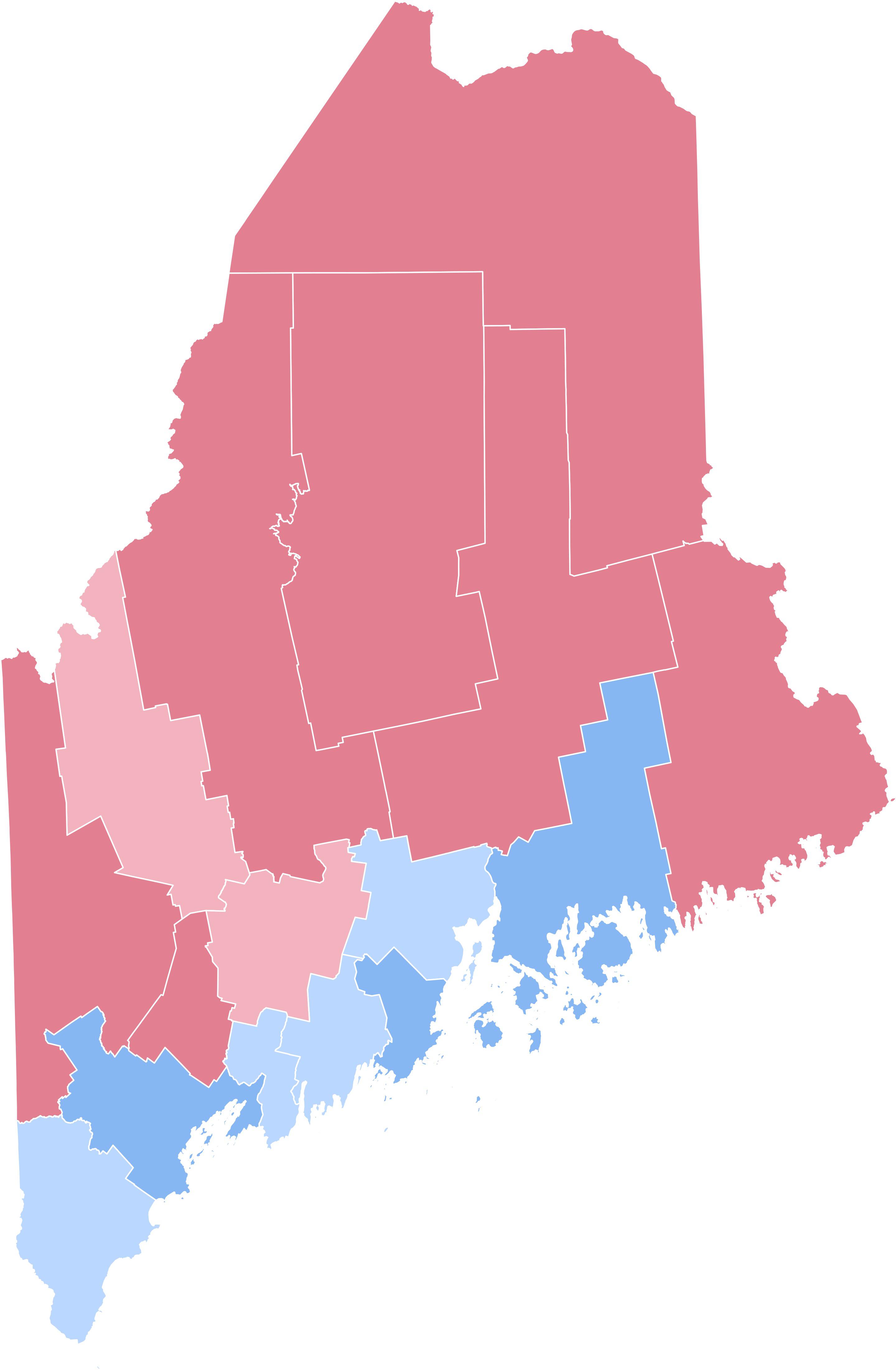 Why does Maine have such a big CoastInland divide in terms of politics