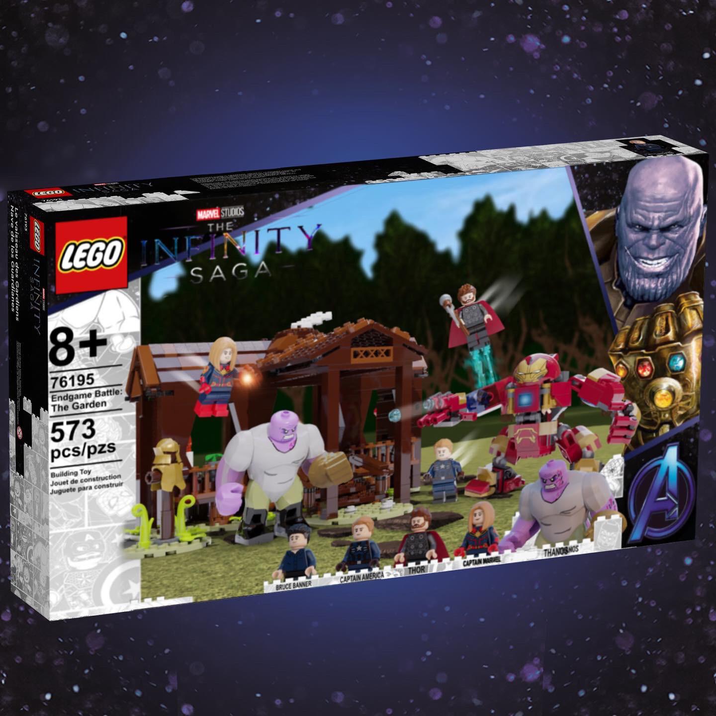 Avengers Endgame The Garden custom set! r/just2good