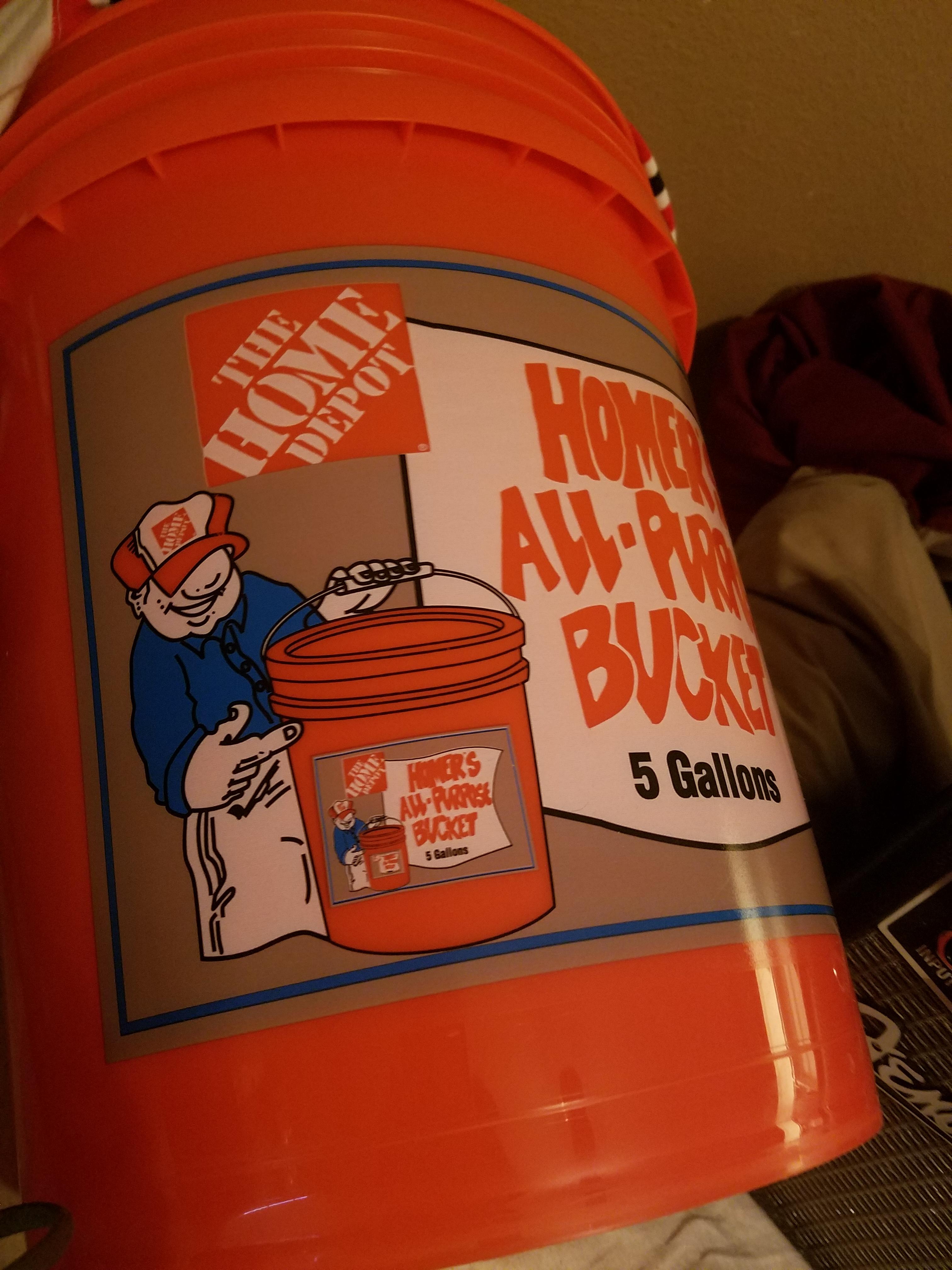 This home depot bucket r/DrosteEffect