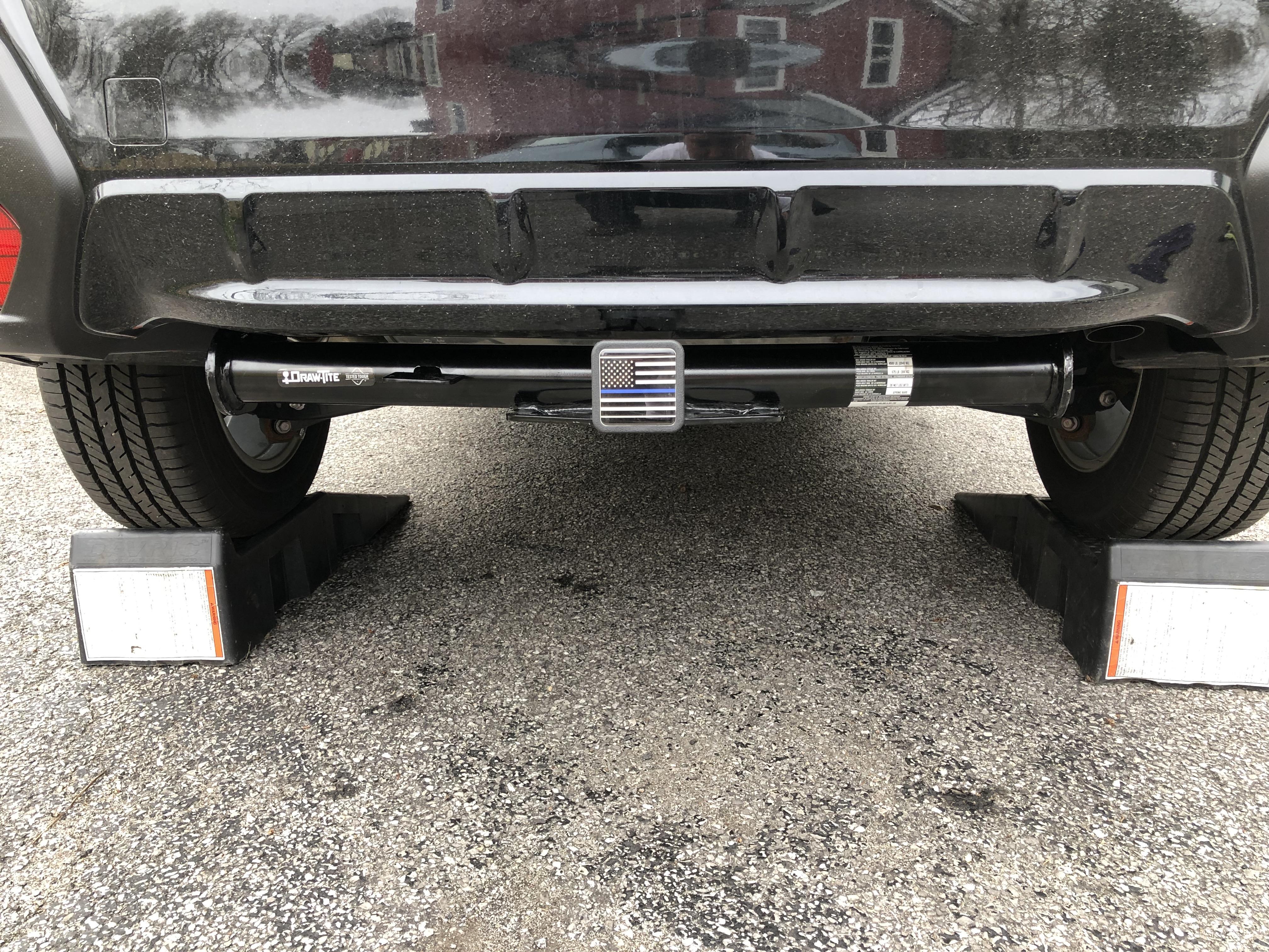 Trailer hitch installed. r/subaru