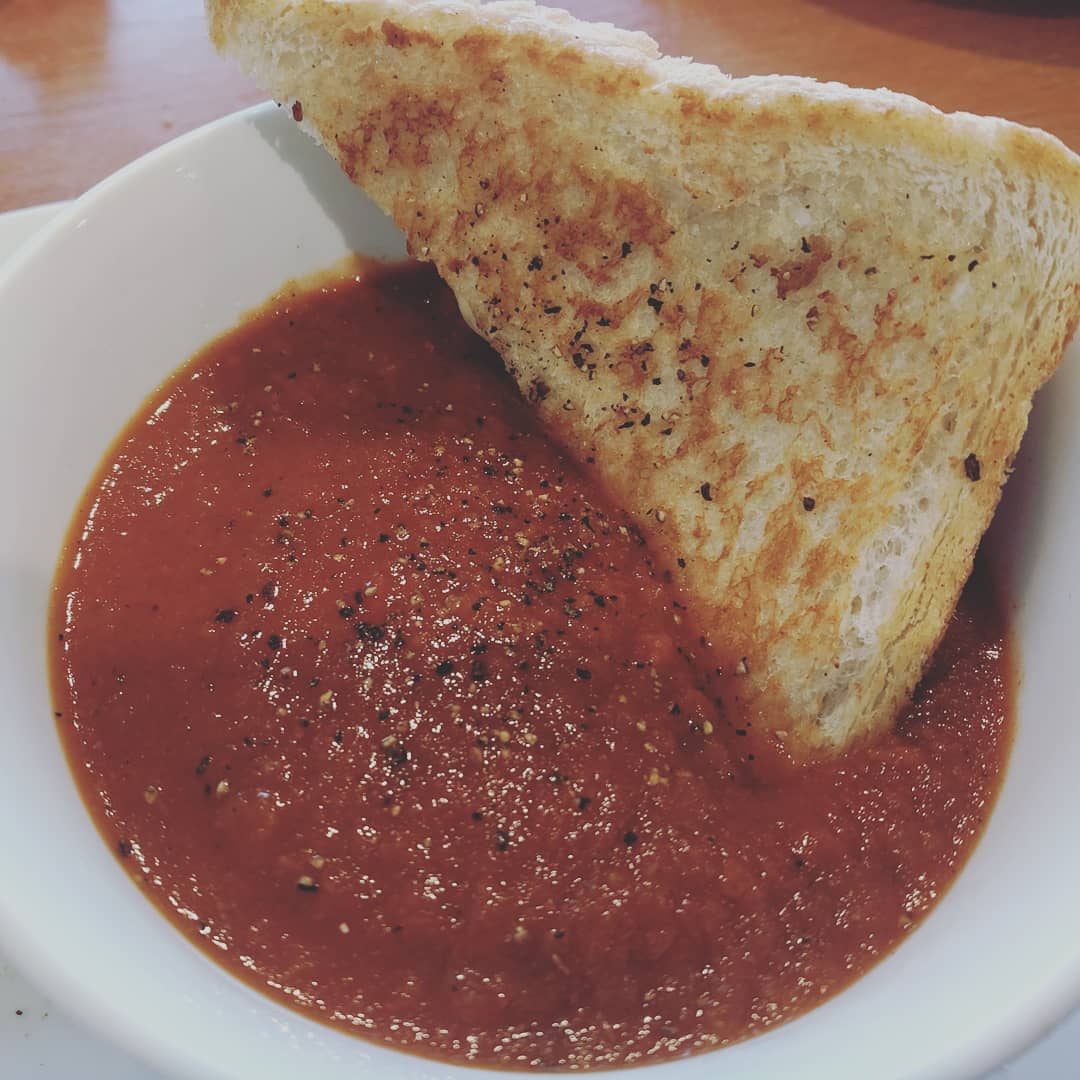 Two Kraft singles on plain white bread. Toasted with mayo instead of