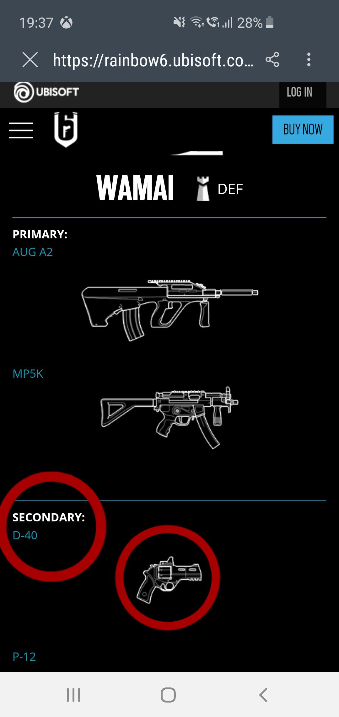 Why is Wamai's keratos 457. Called a D40 when in game it calls it a