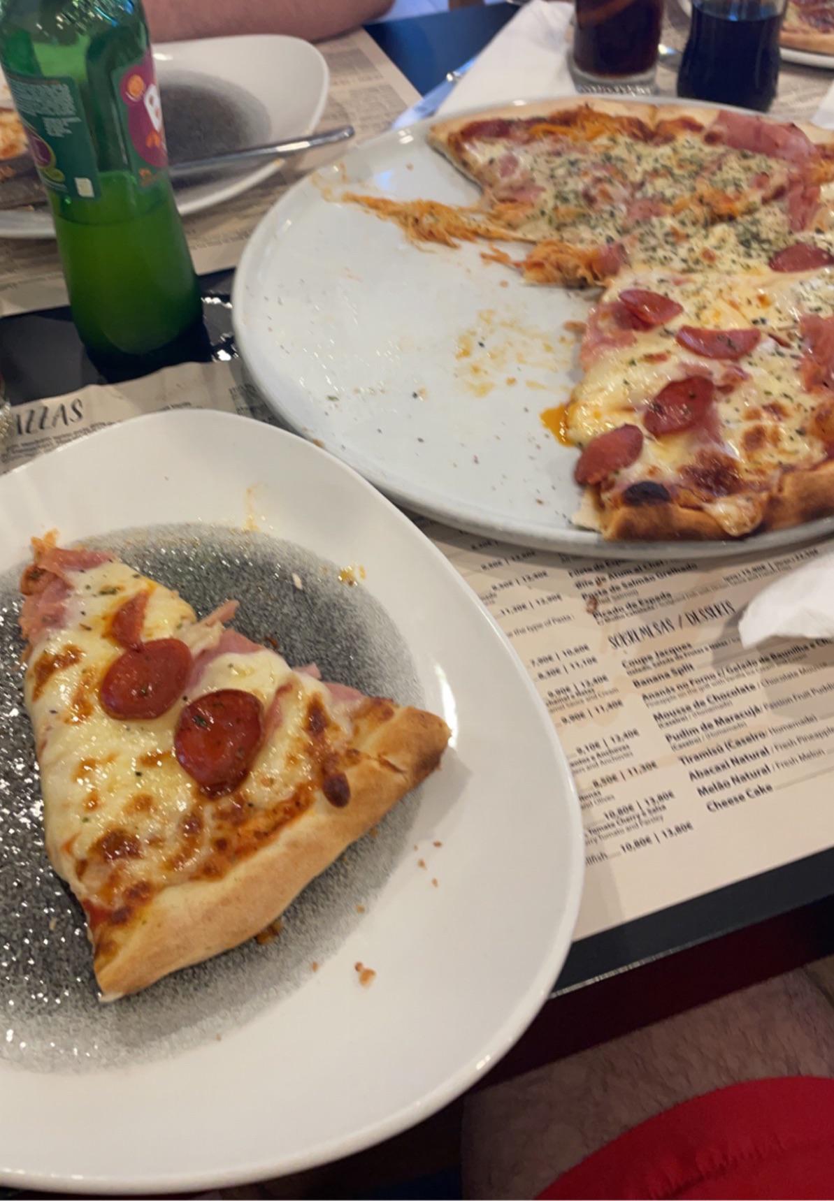 From a place in Portugal Pizza