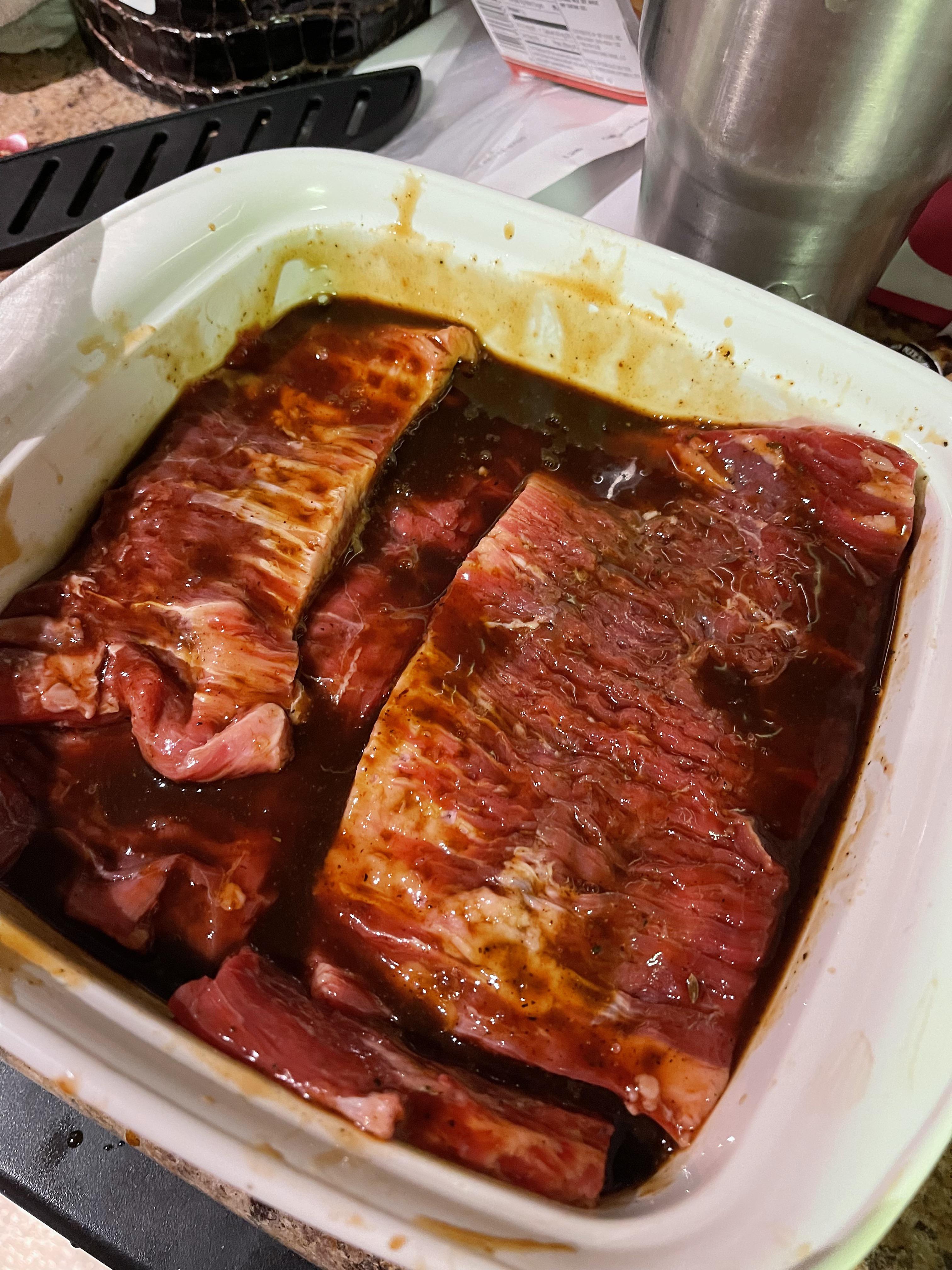 [Homemade] Flank Steak r/food