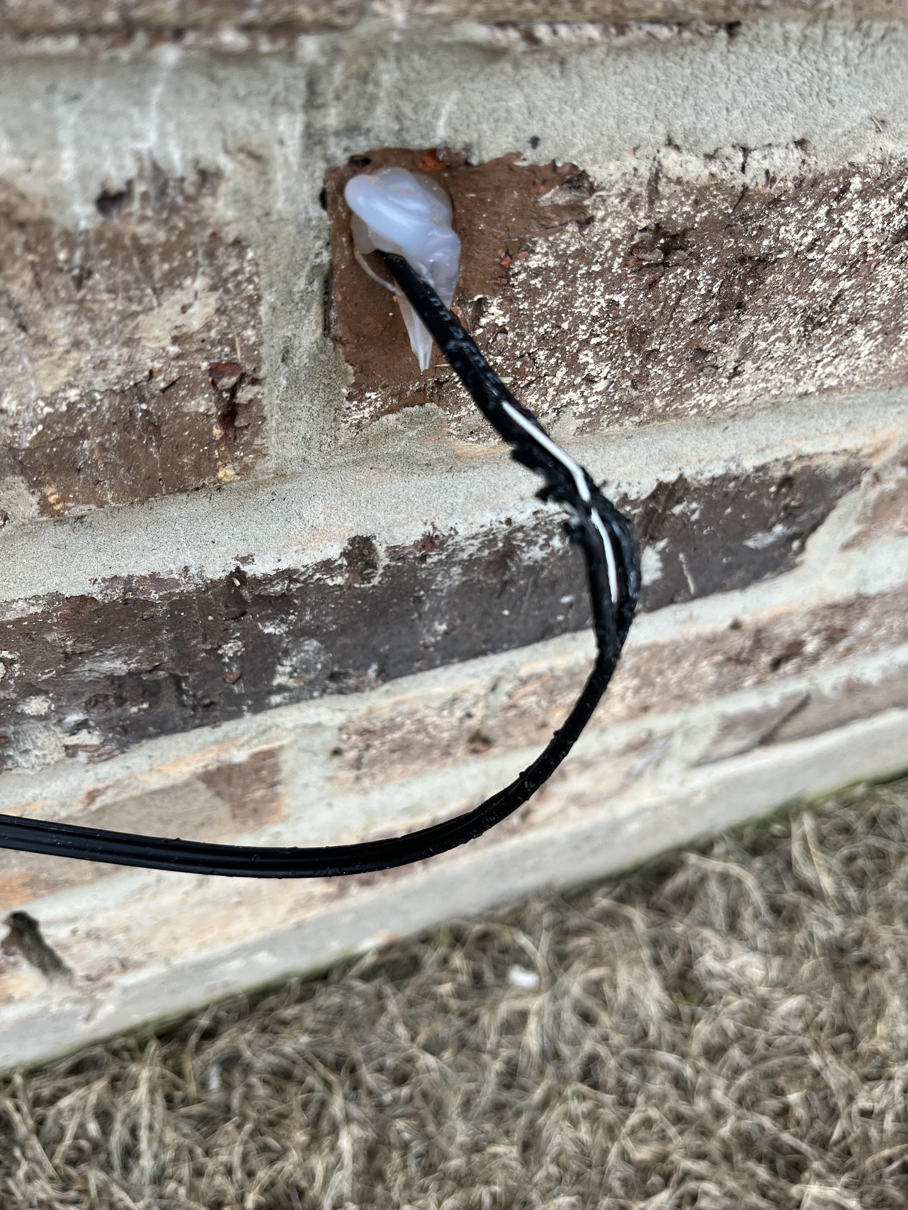 My stopped working this morning. I checked the connection outside and realized my dog