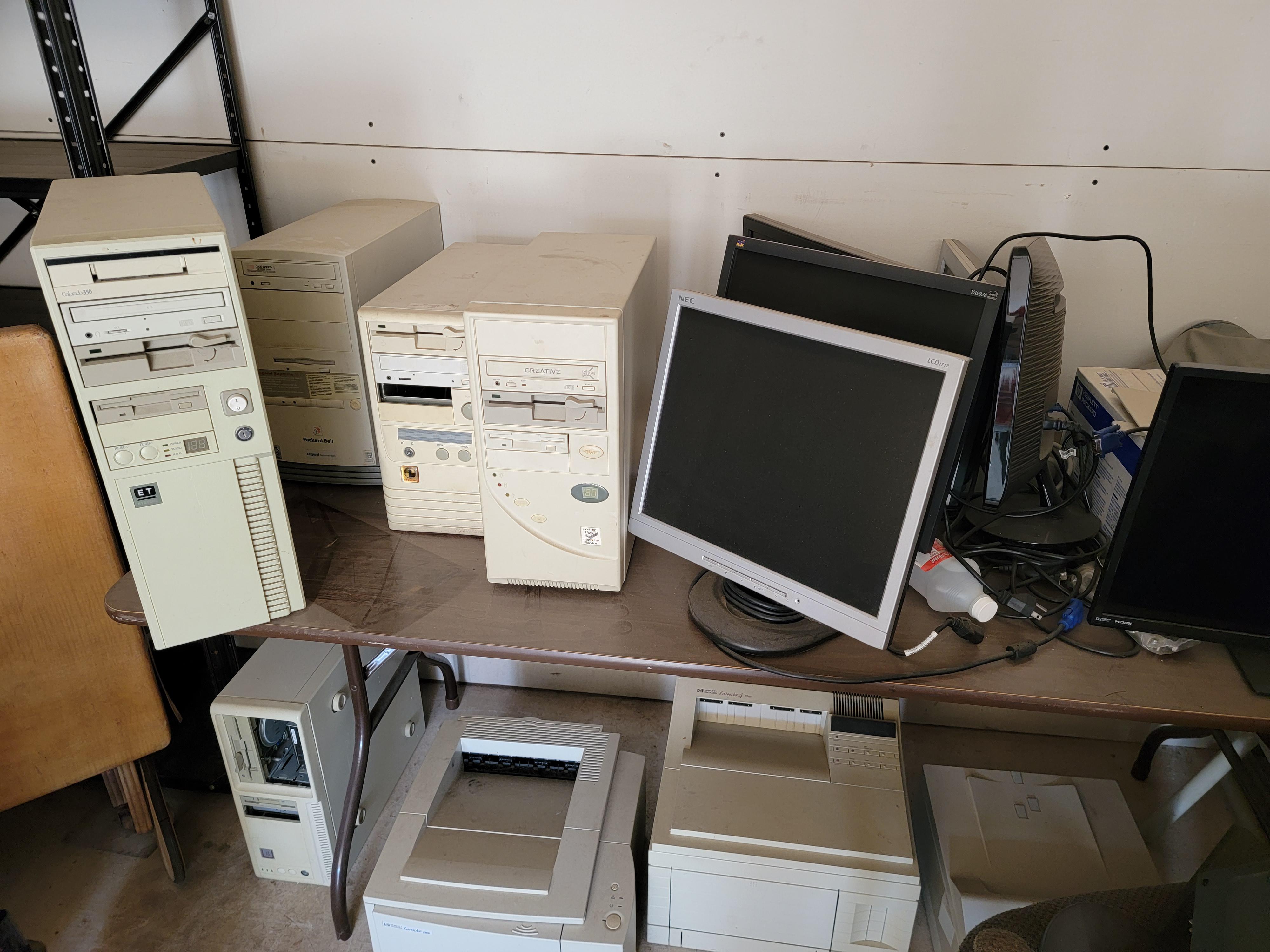 Top of the line gaming rigs right here. r/pcmasterrace