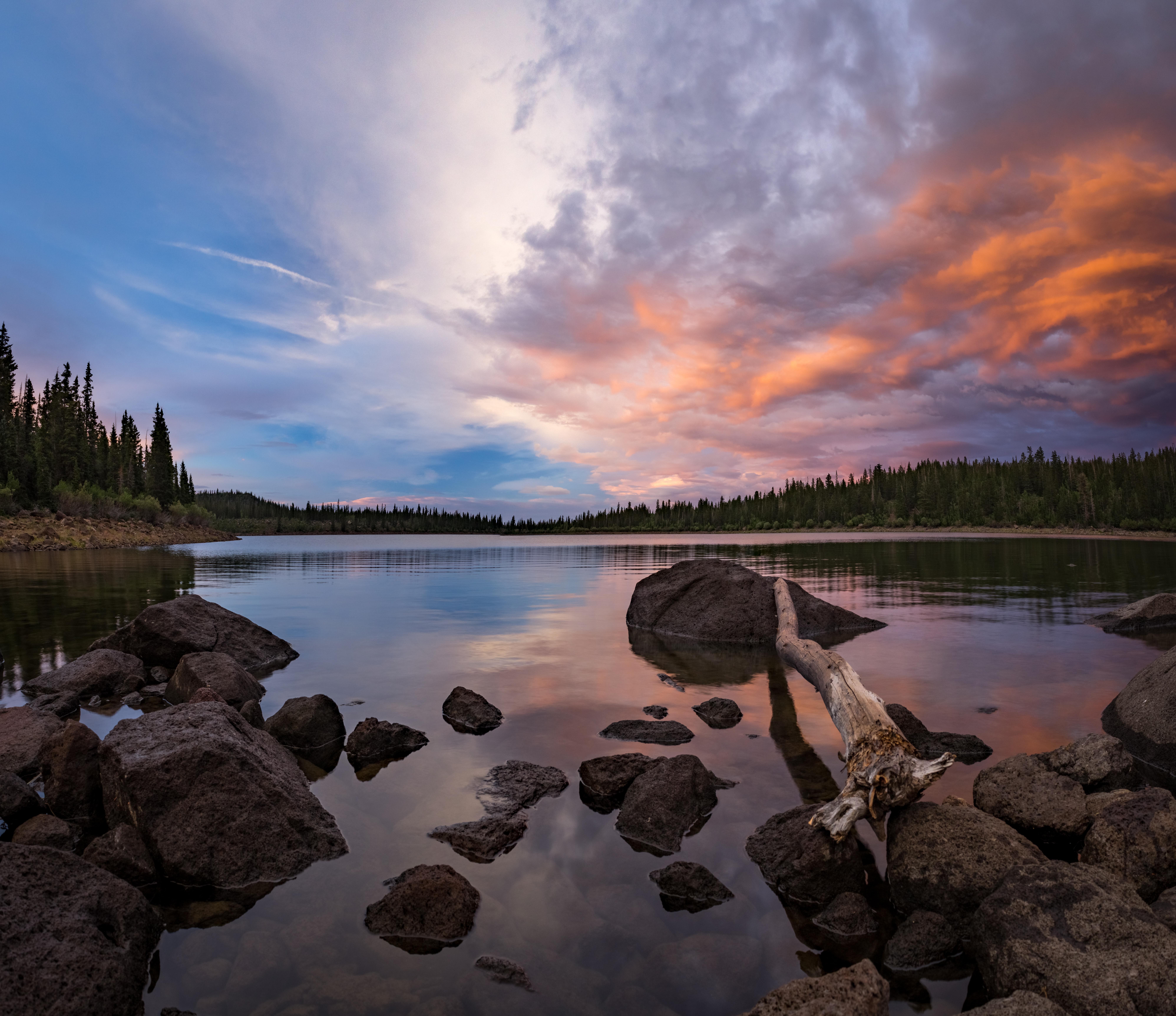 Took a time out from fishing to capture a bit of earth porn. Blind Lake