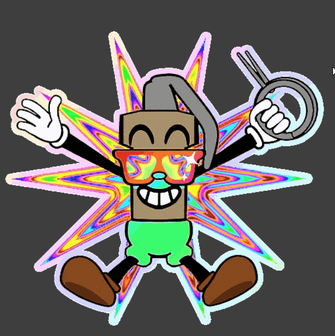 Check out these RetroCartoon Themed stickers I made for CSGO10 Contest