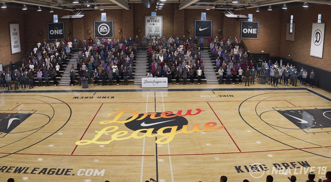 Drew League Court updated in NBA Live 19 r/NBAlive