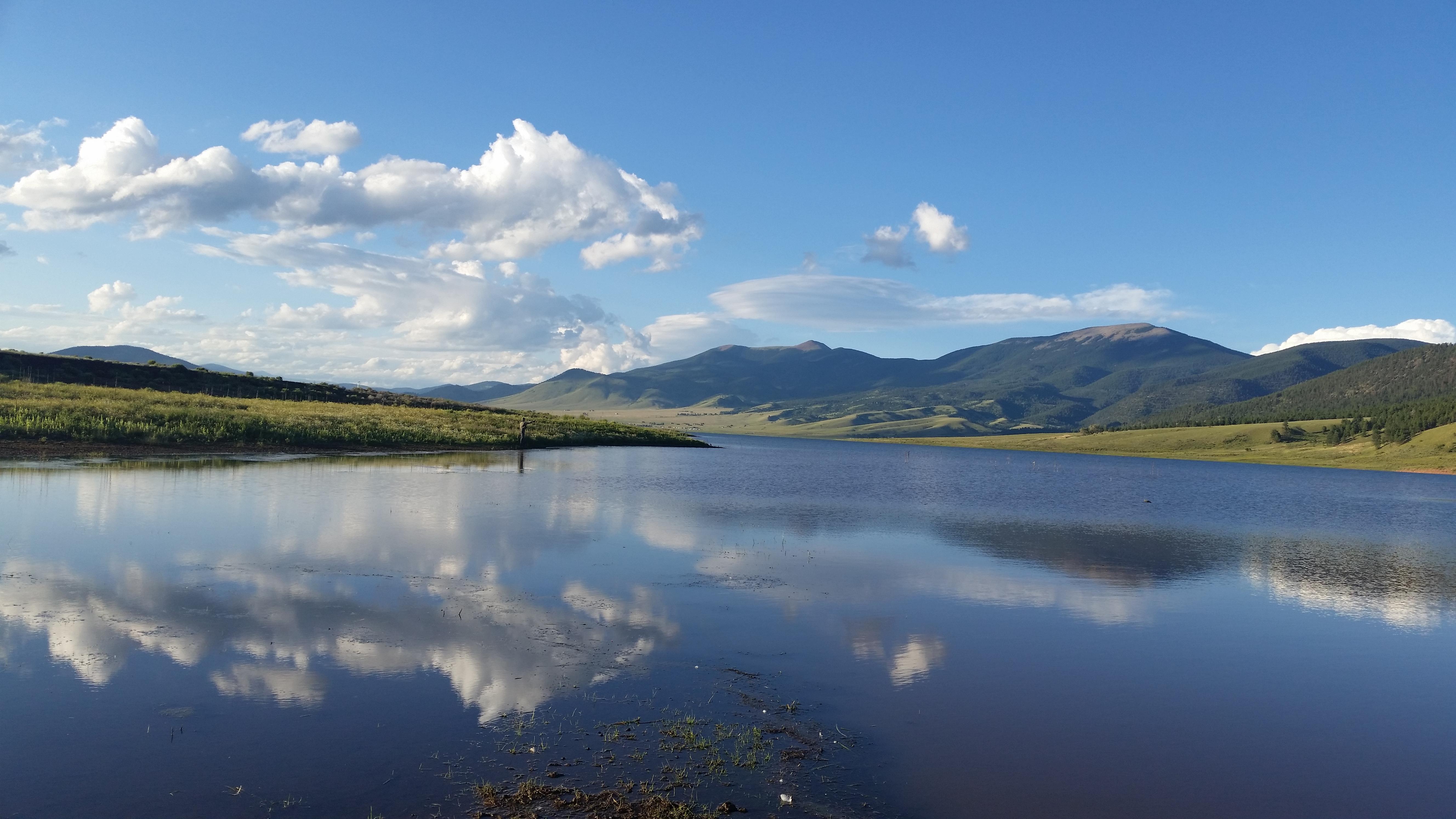 Fishing on Eagle Nest Lake, NM r/flyfishing