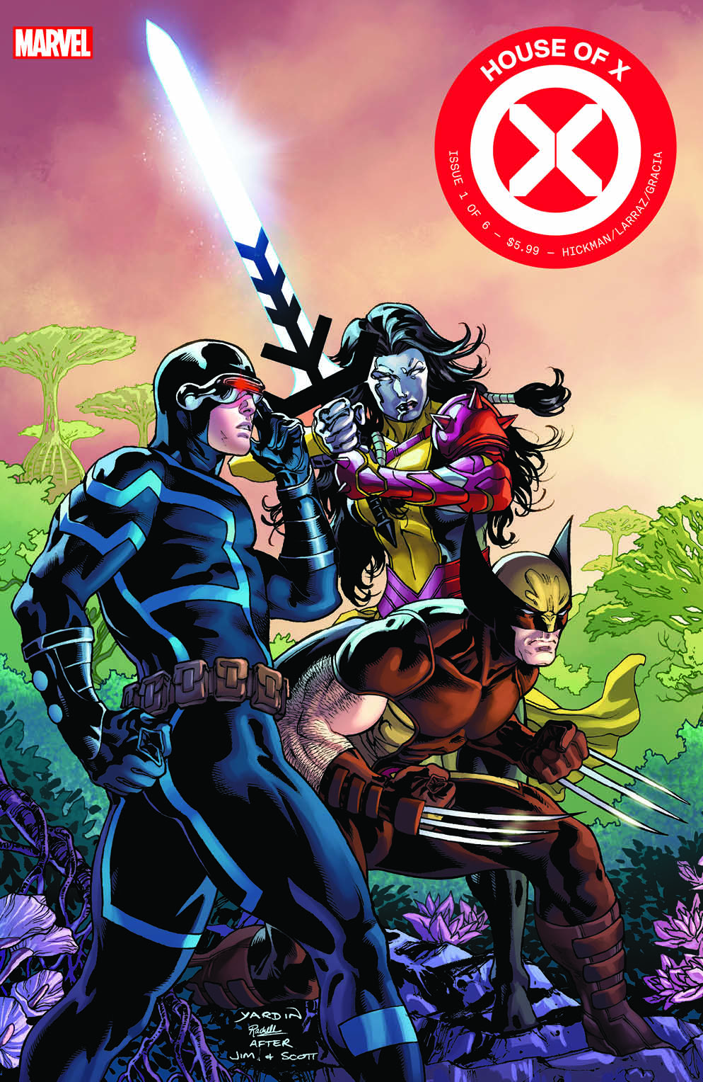 Does this House of X cover count as her first appearance because it