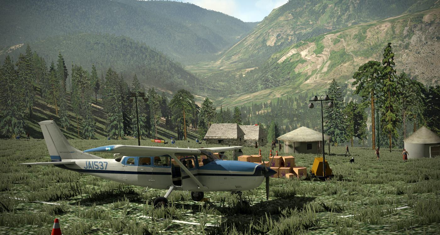 Love this type of scenery (bush)... r/flightsim