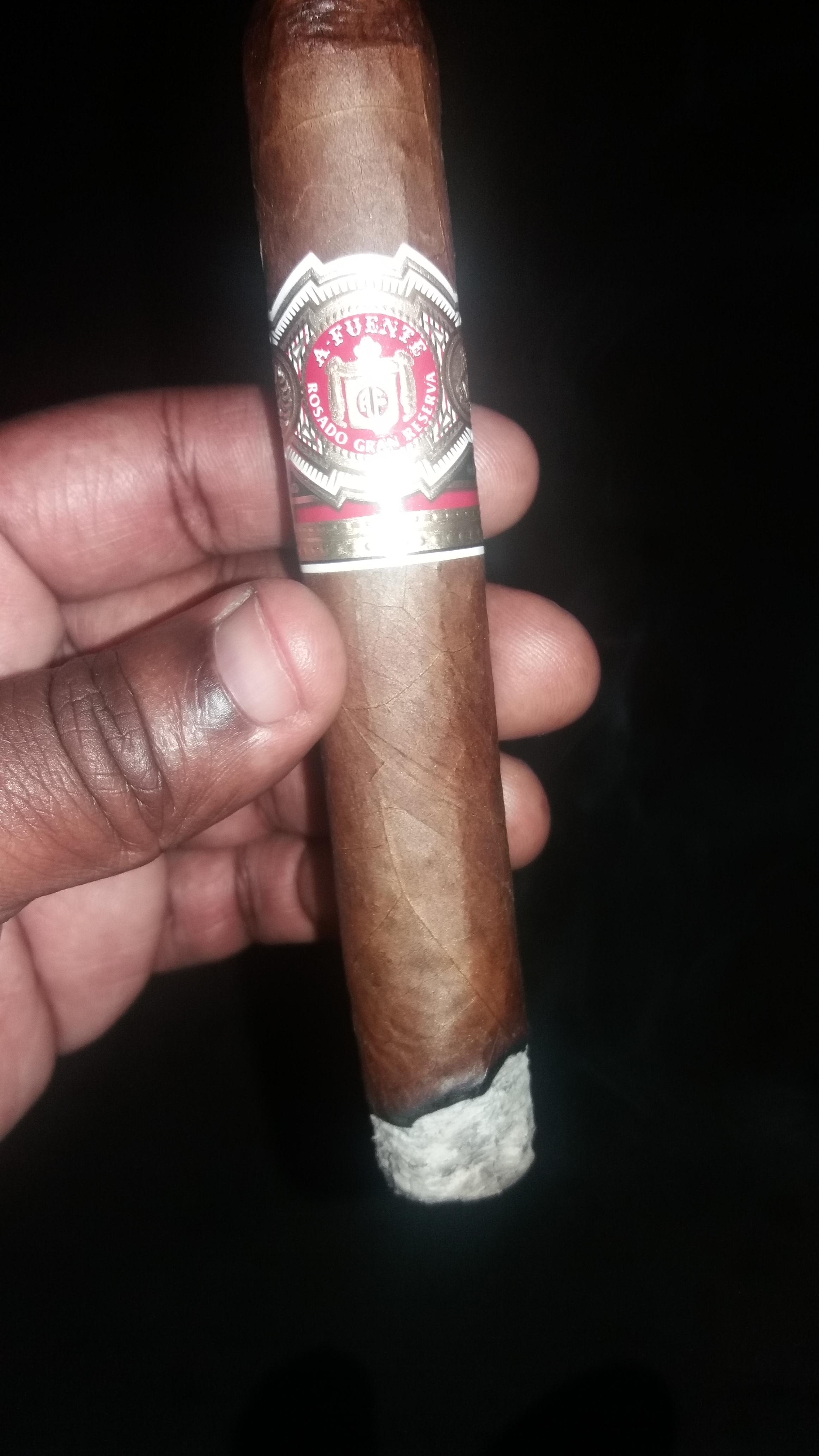 Last night's smoke. Auturo Fuente Rosado Gran Reserva r/cigars