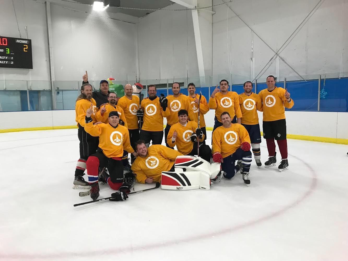 First beer league championship! Thanks for all the tips in this sub to