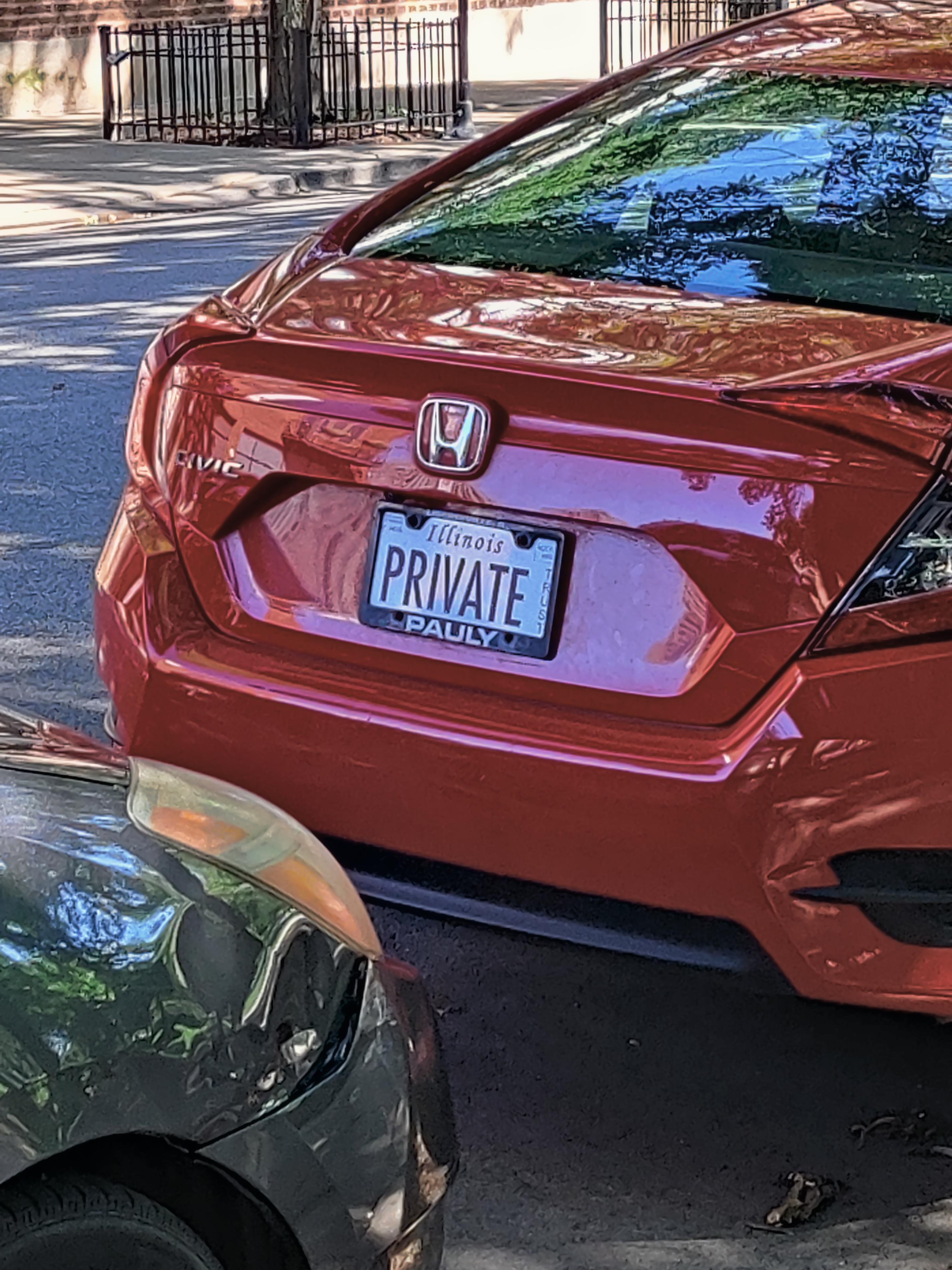 PRIVATE r/LICENSEPLATES