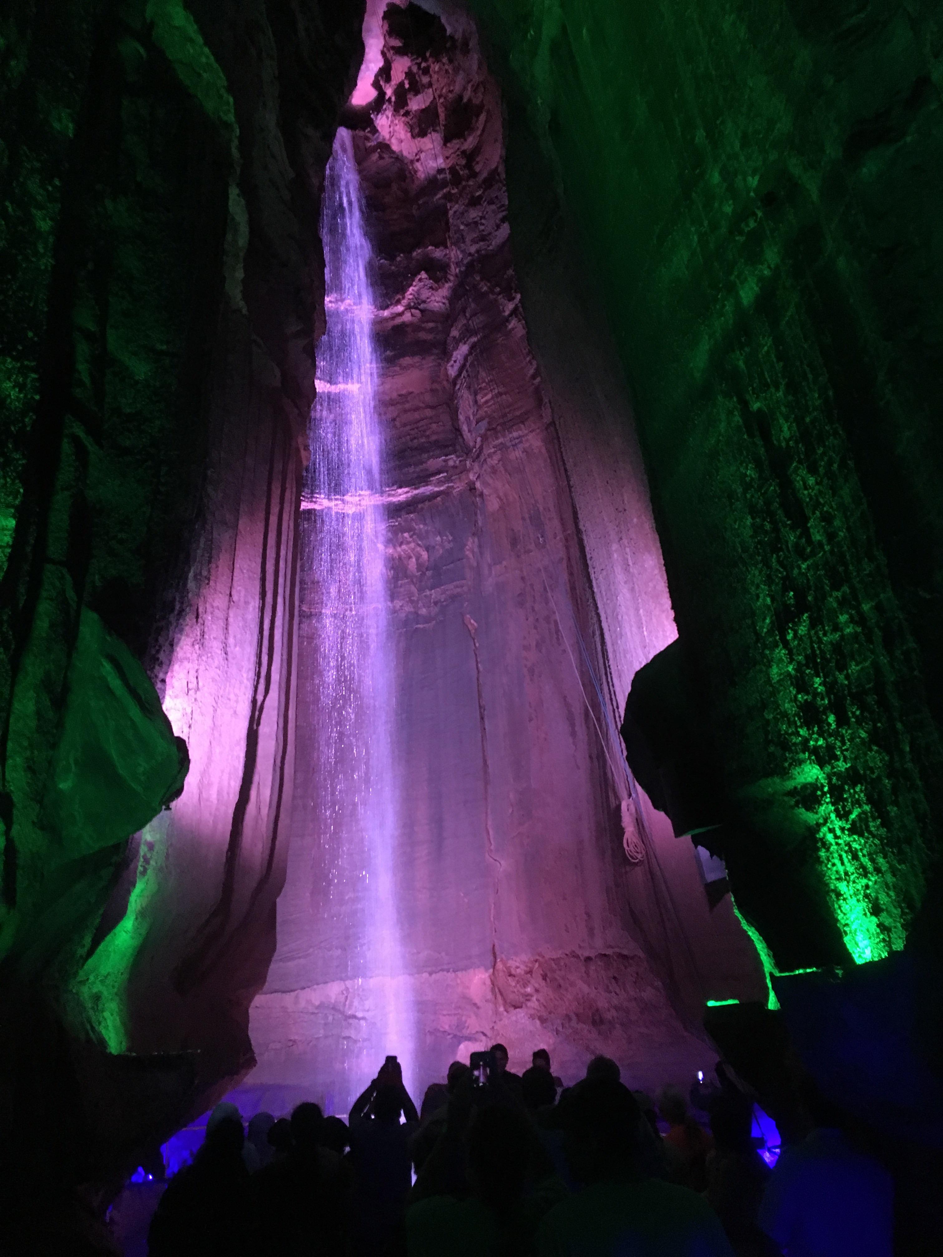 Beautiful Ruby Falls r/Chattanooga