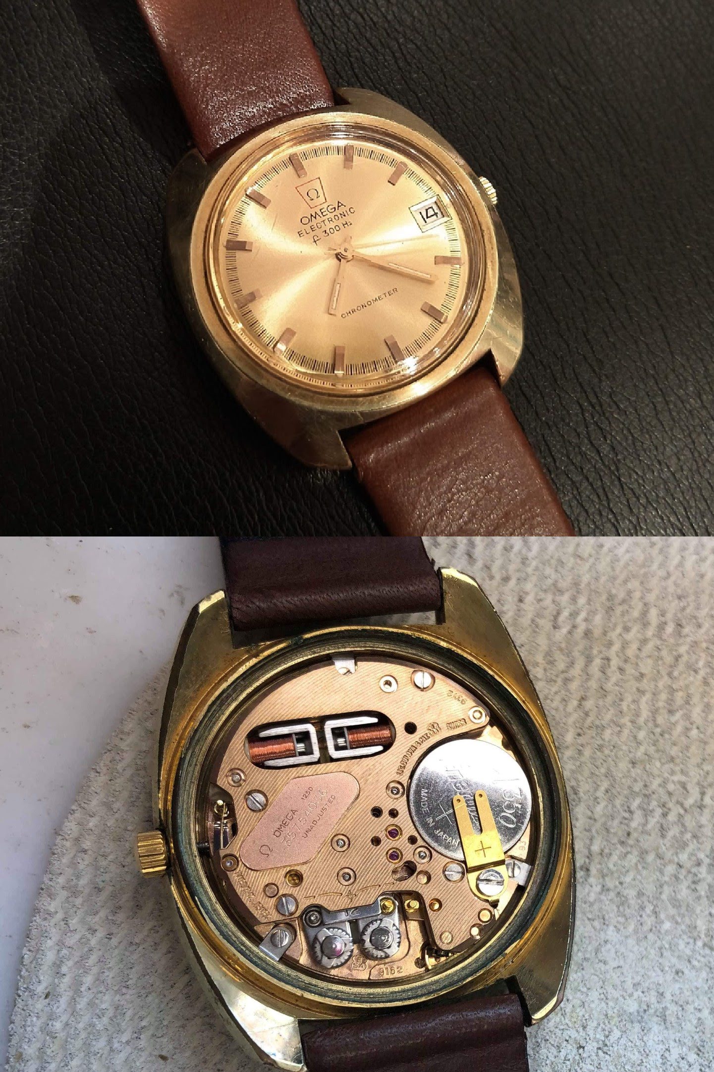 [Omega] 40 Pawn Shop Find 1972 Omega cal 1250 (Modified Accutron