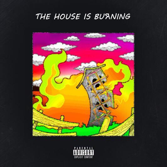 My cover concept for “The House Is Burning” r/IsaiahRashad