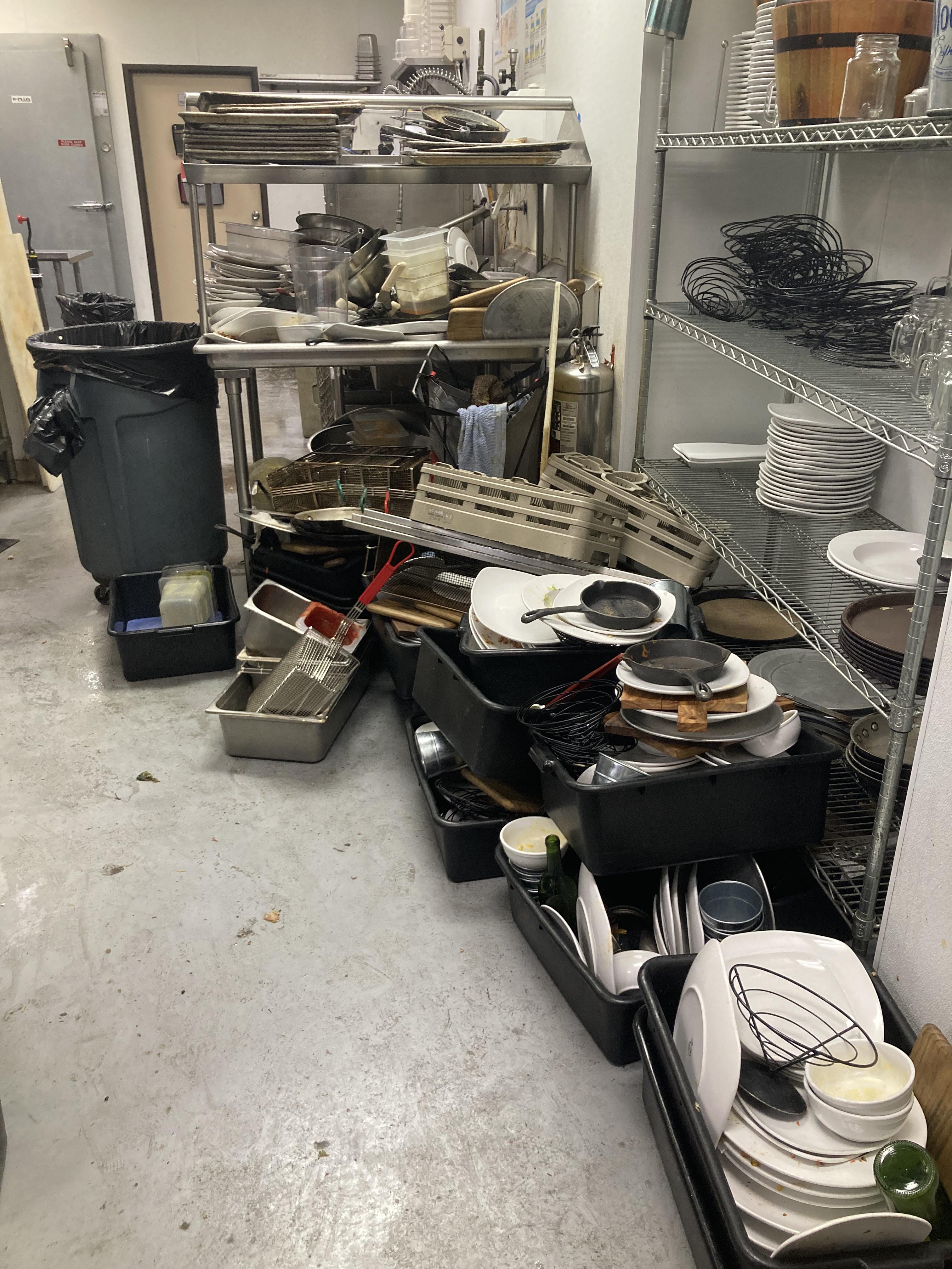 When the plumbing goes out on Memorial Day and we can’t run the