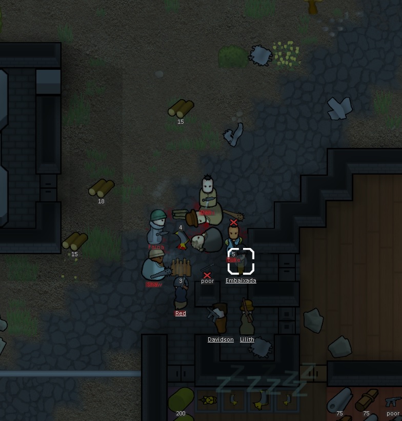 Surprisingly effective defense/front door design r/RimWorld