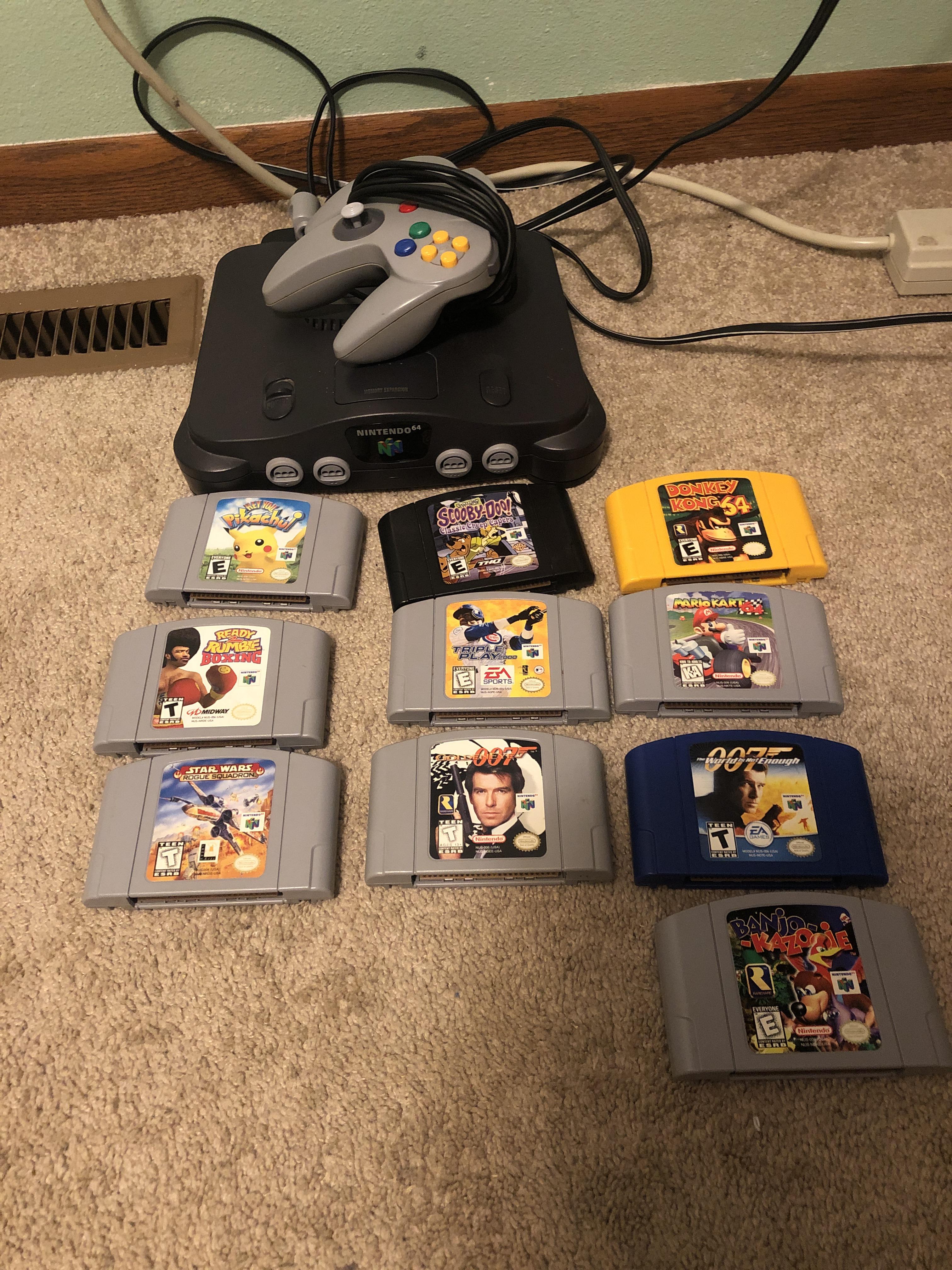 Just picked this baby up with the games for 65. As a 2000s kid who