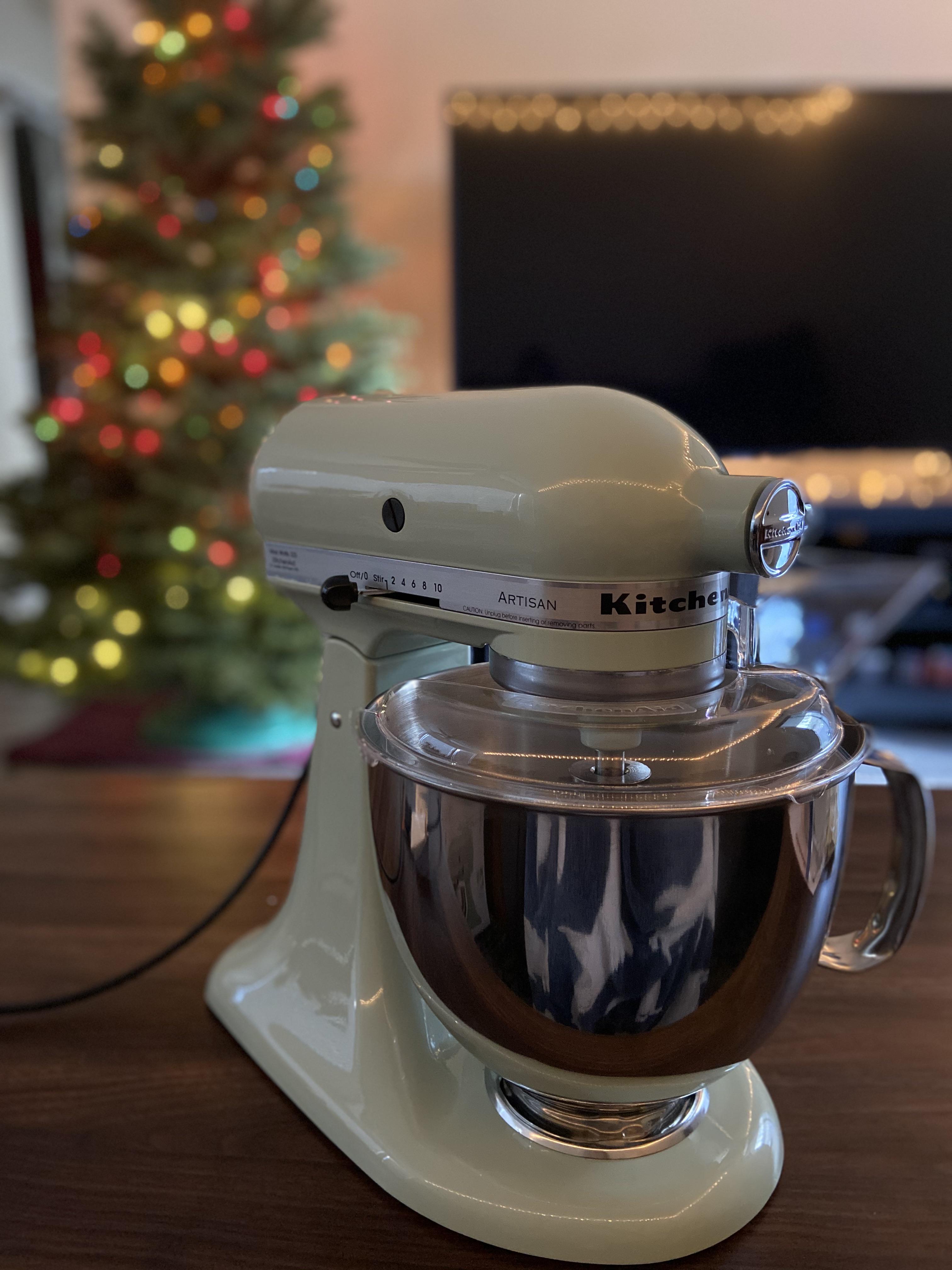 Got my first KitchenAid stand mixer for Christmas! r/Baking