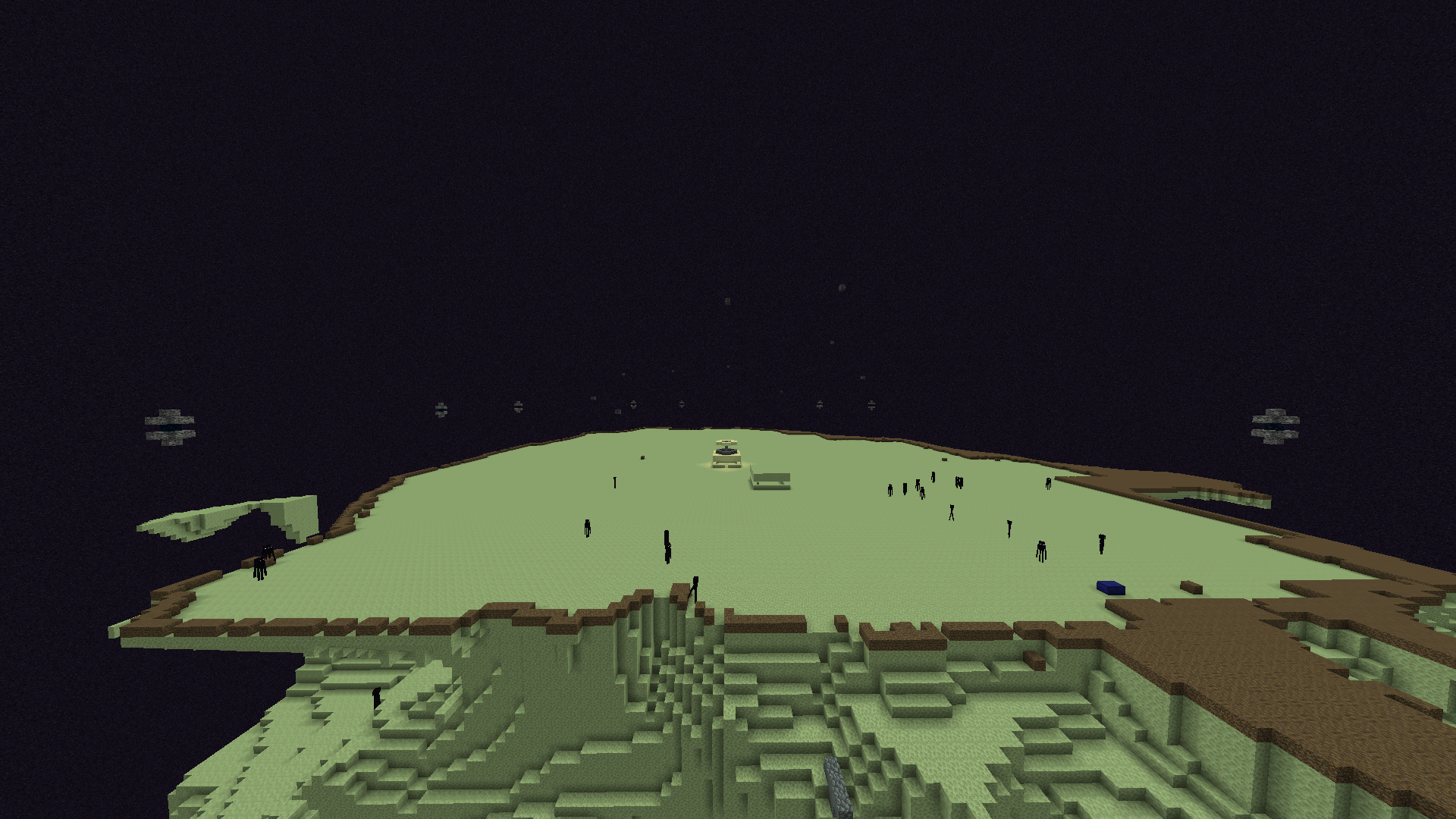 Cleared the end and started filling it with dirt until i remembered