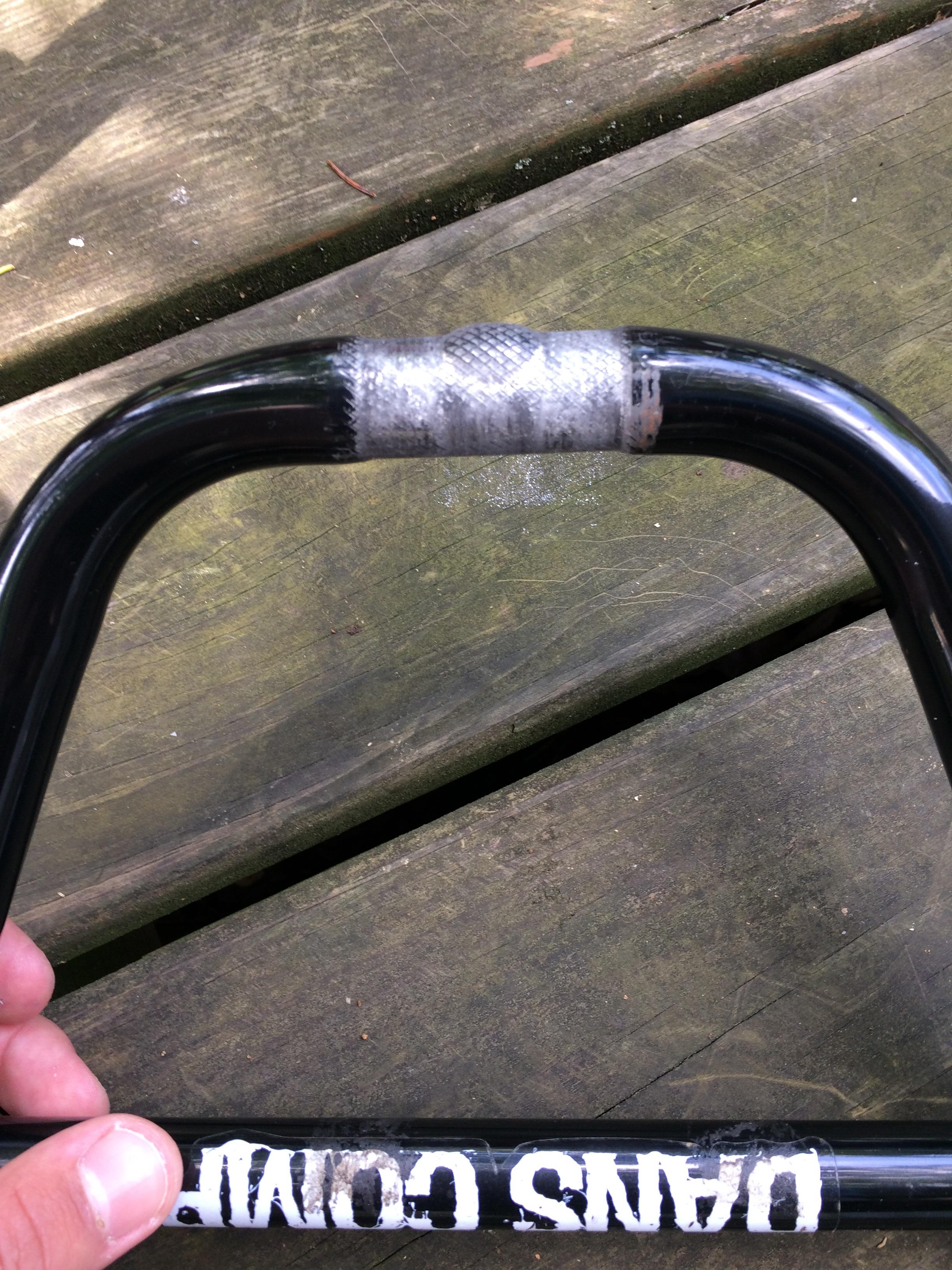 Are my handlebars fucked? I've been riding them for about a year now